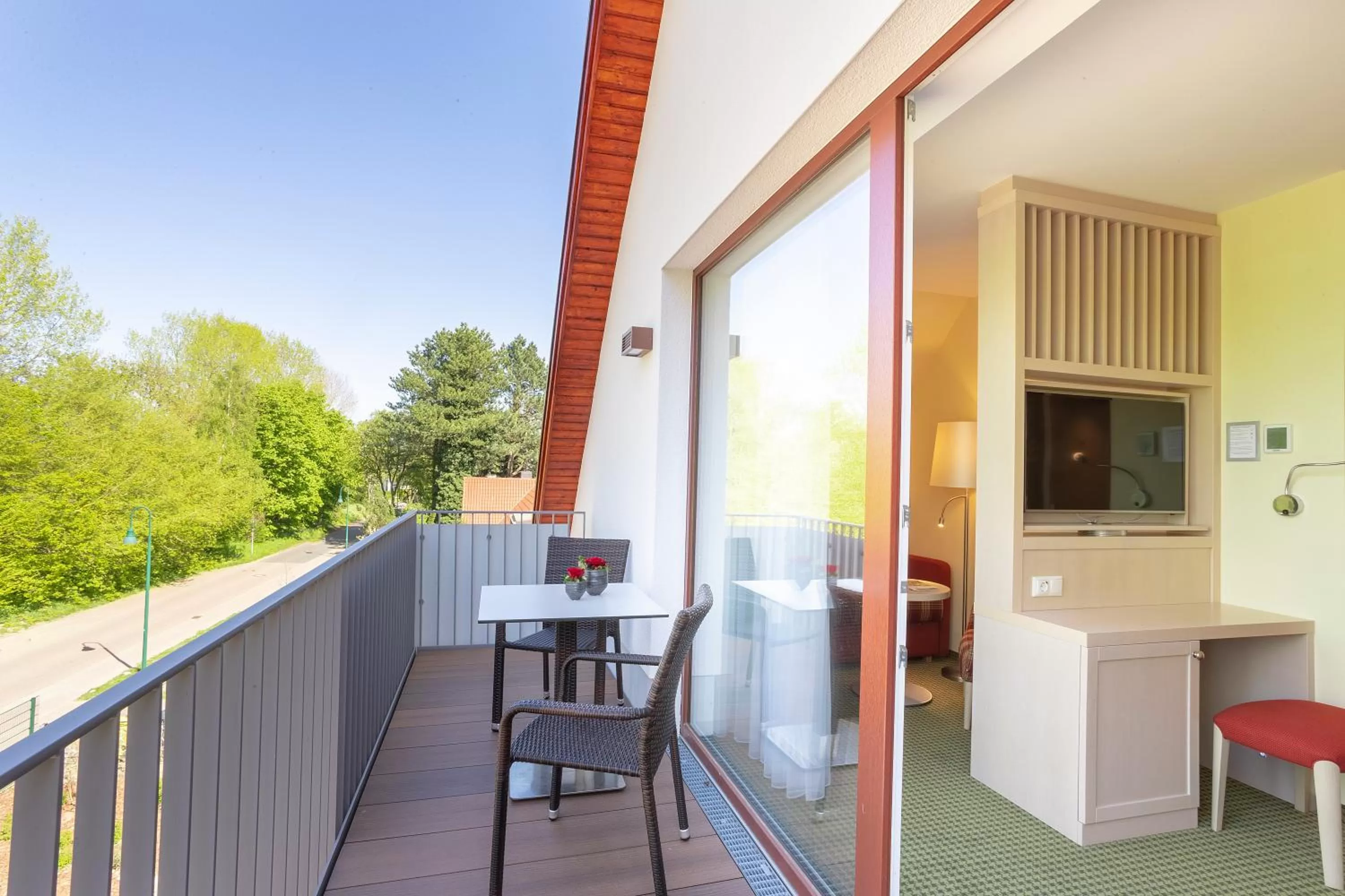 Balcony/Terrace in Ringhotel Warnemünder Hof