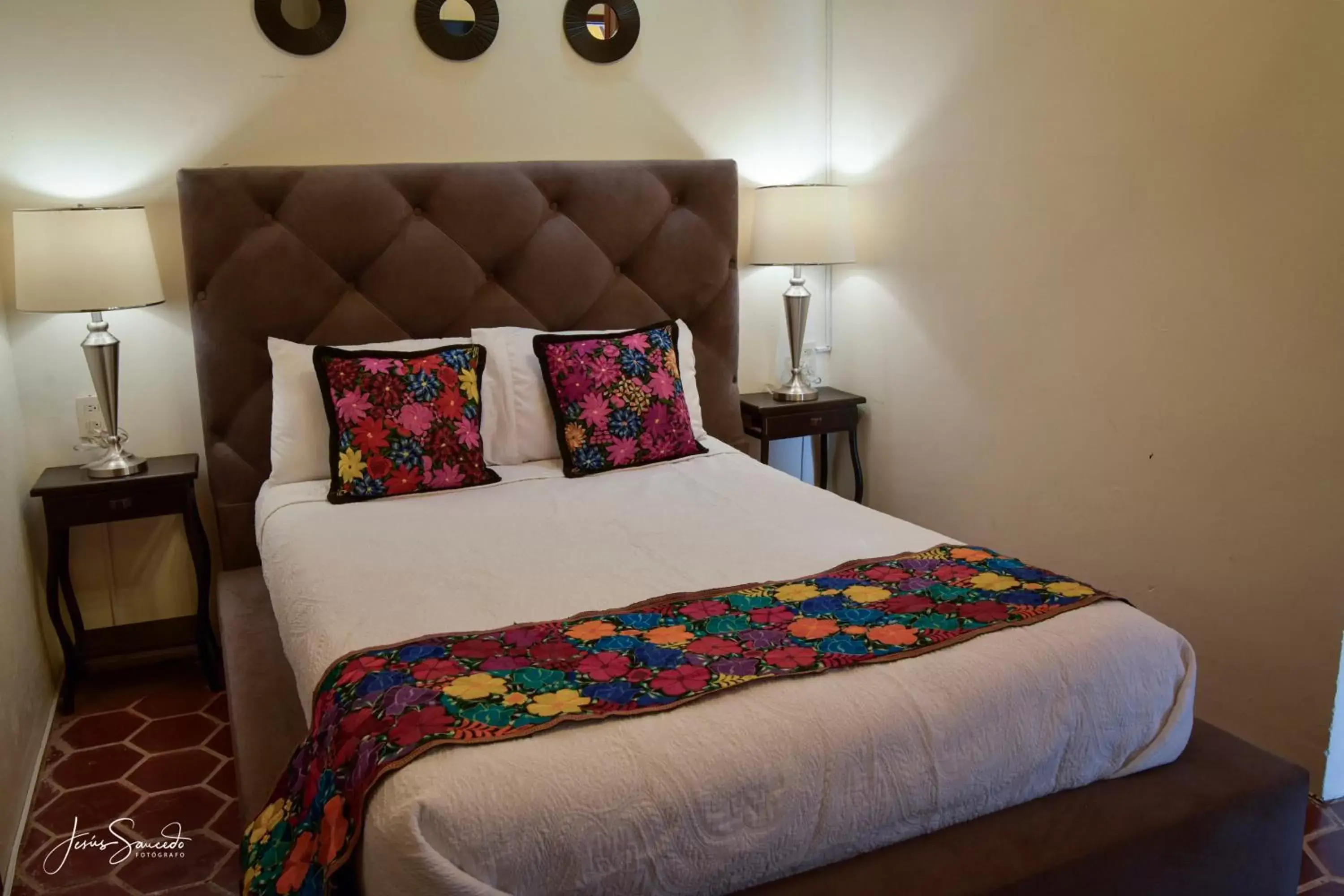 Bed in Del Centro Hotel Bernal