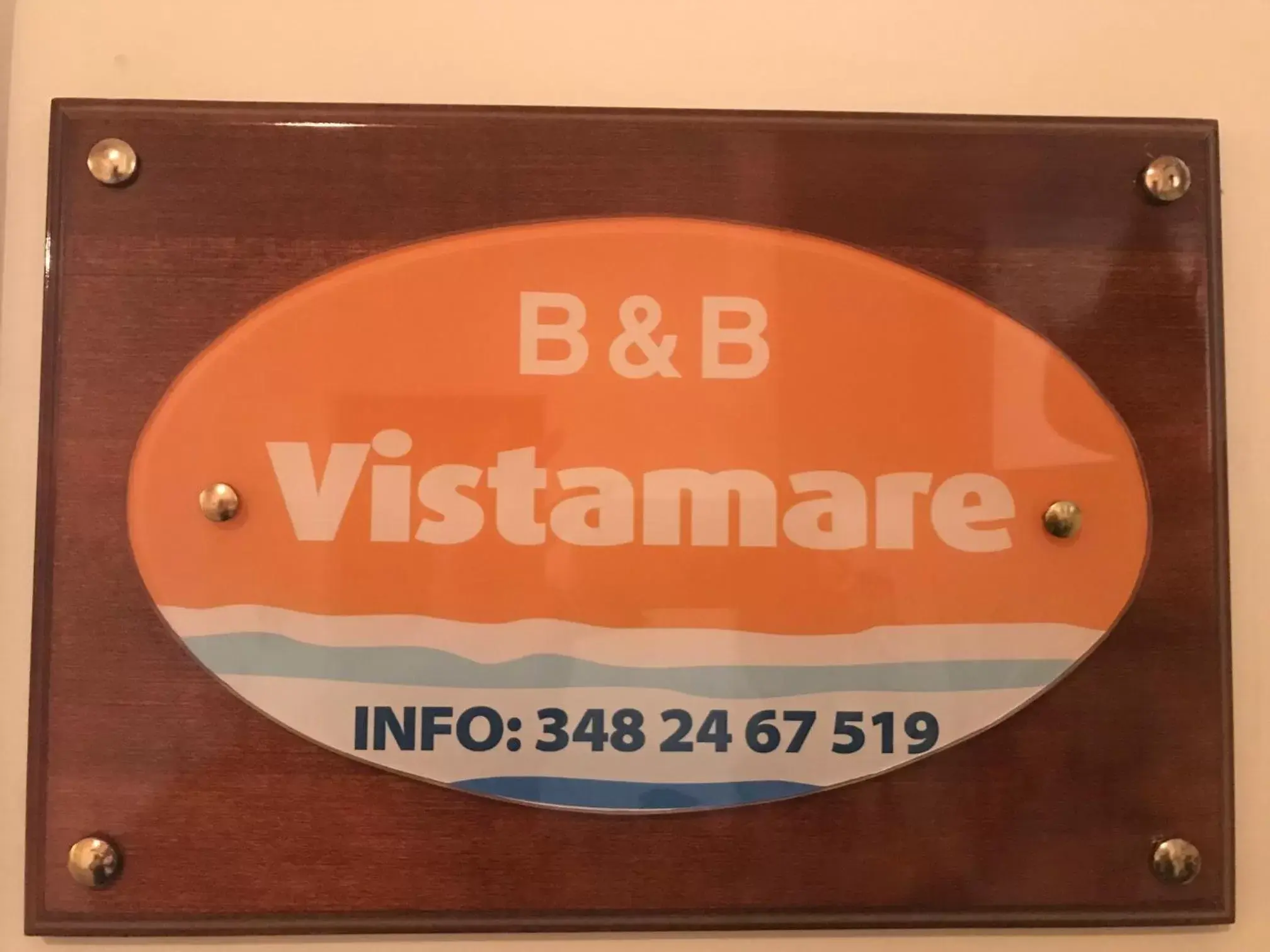 Property Logo/Sign in B&B Vistamare