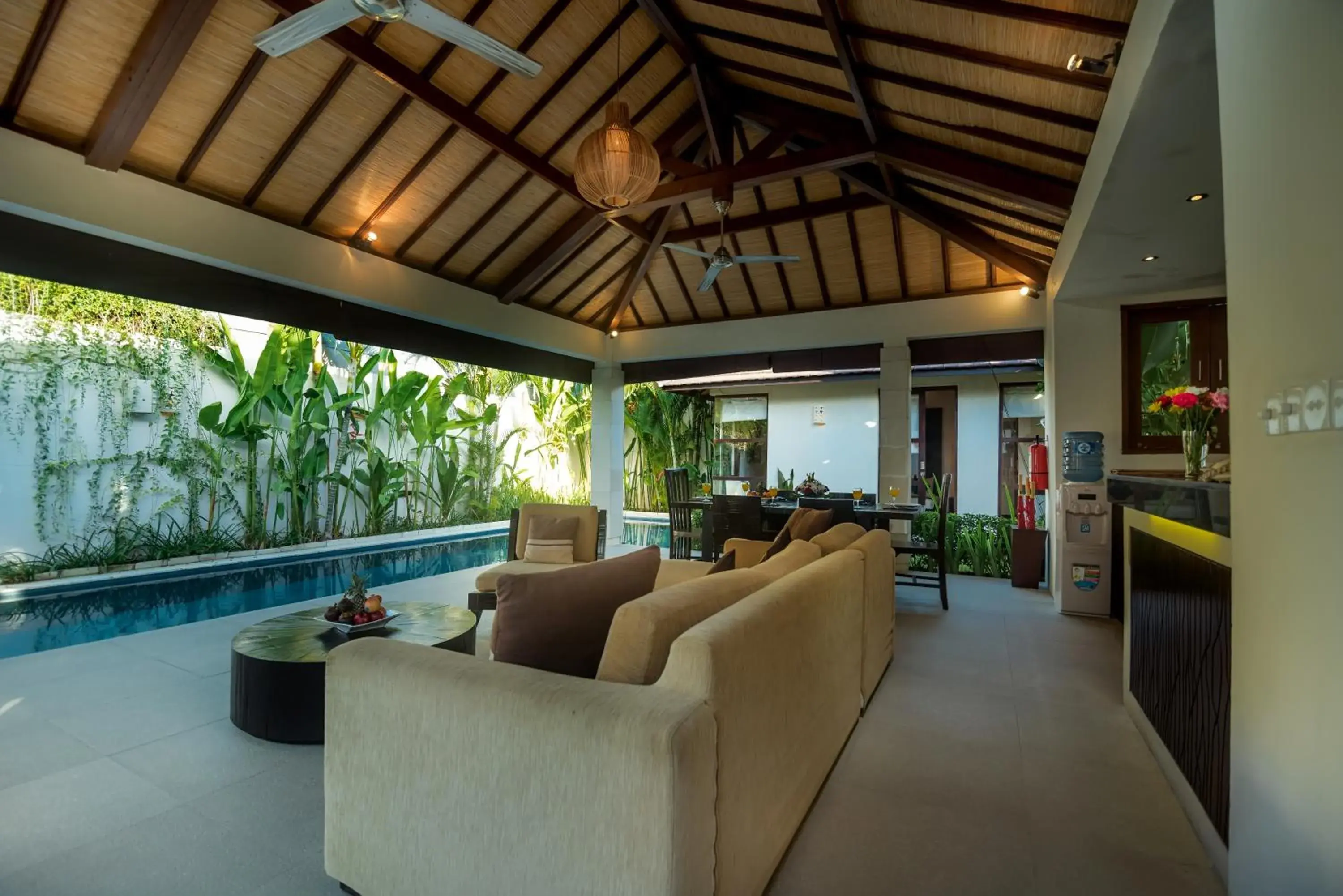 Living room in Arama Riverside Villas