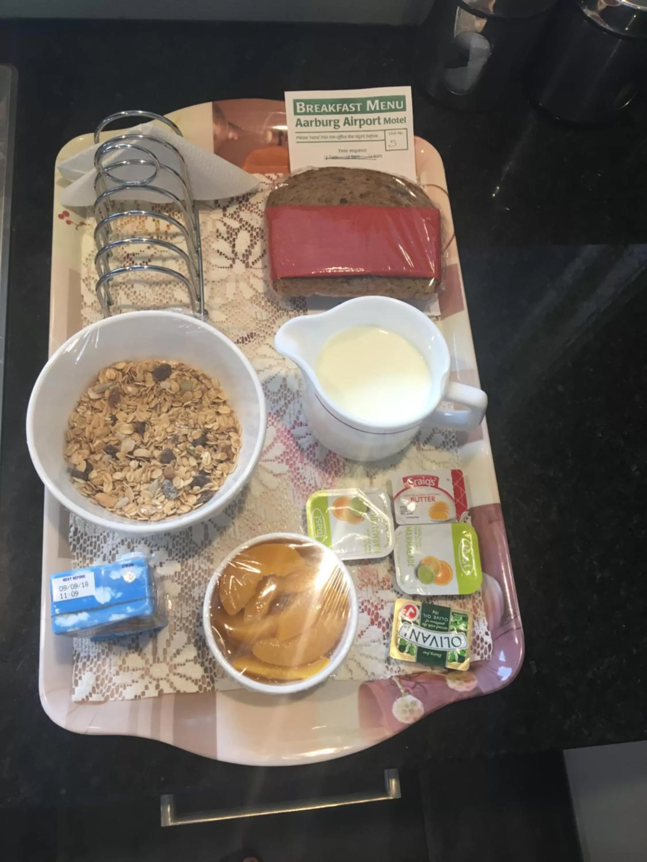 Breakfast in Aarburg Airport Motel