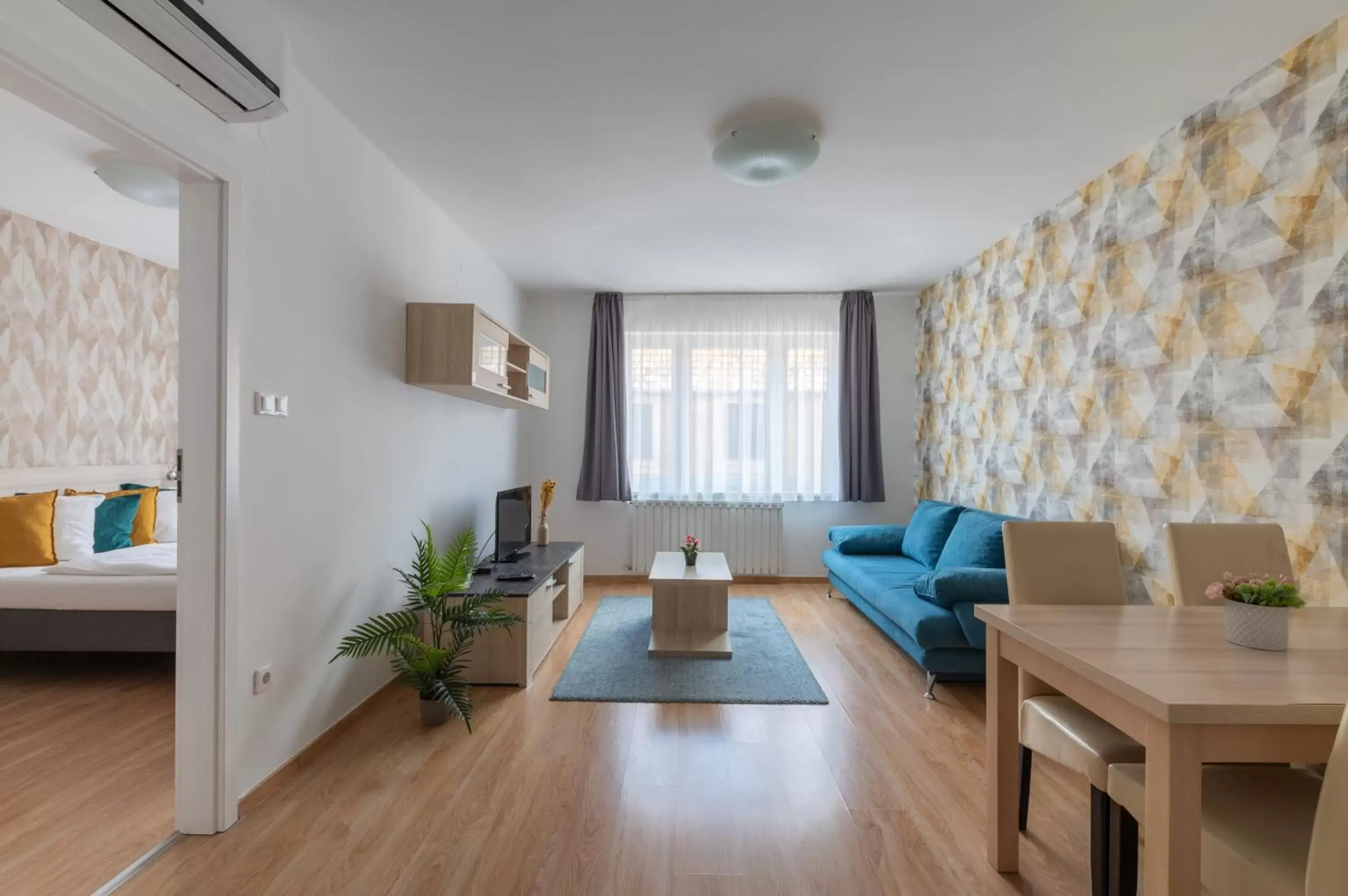 Living room, Seating Area in Prince Apartments