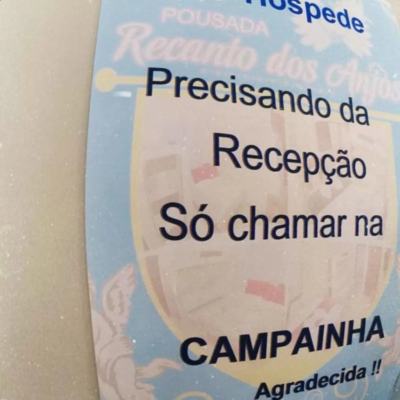 Lobby or reception in Pousada Recanto dos Anjos