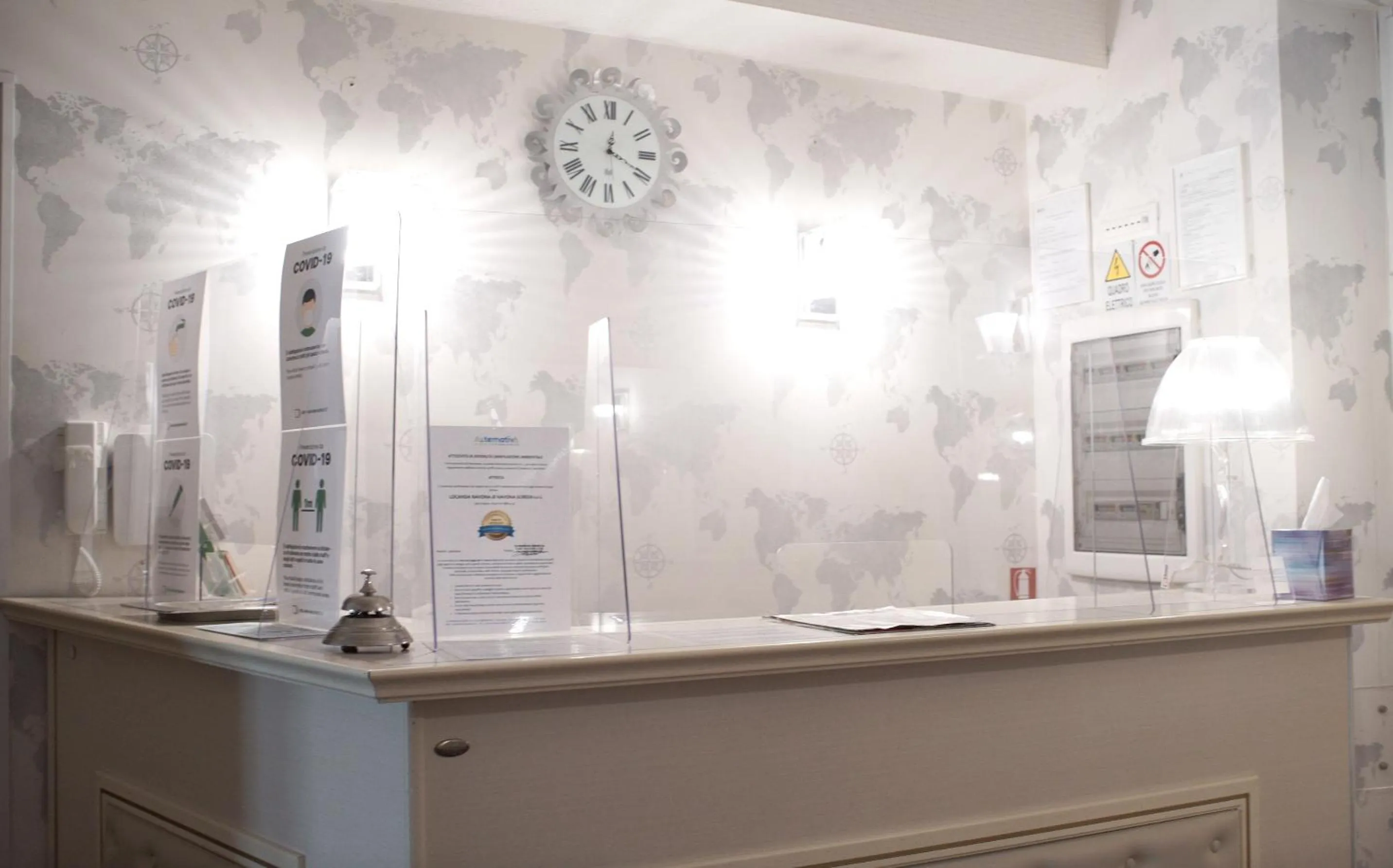 Lobby or reception in Locanda Navona