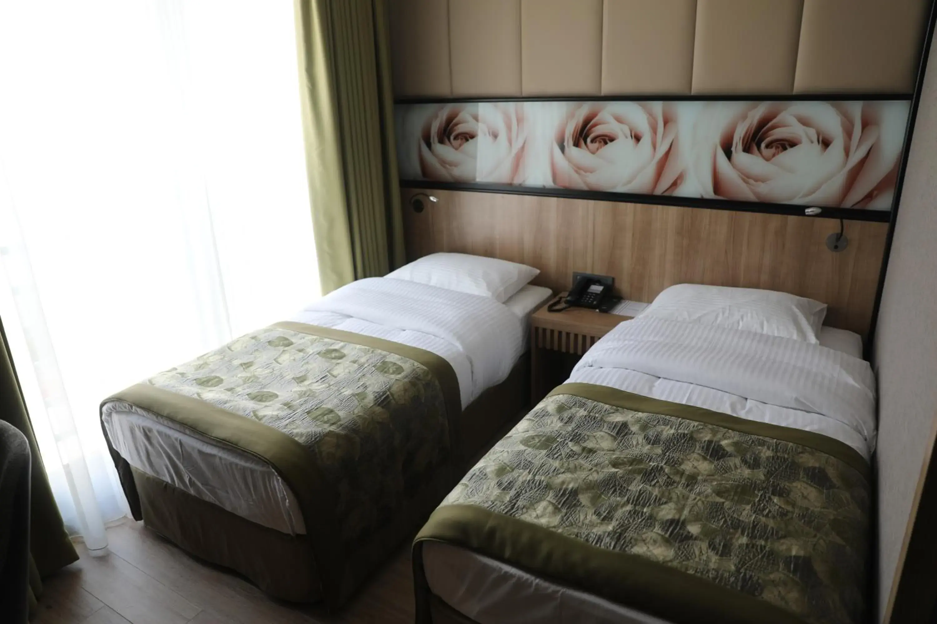 Bed in RADAR HOTEL