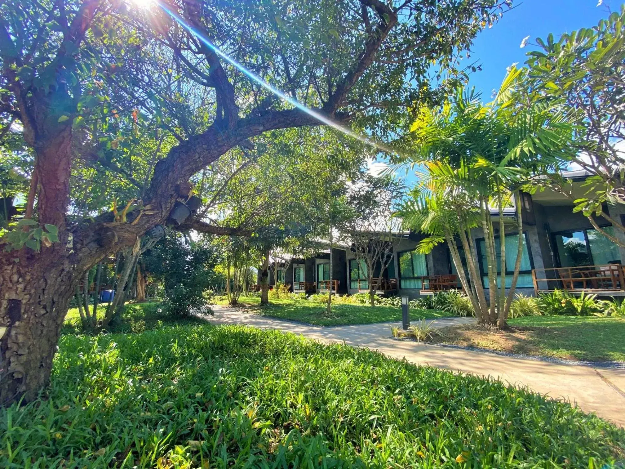 Garden, Property Building in Family House Zen Boutique Resort