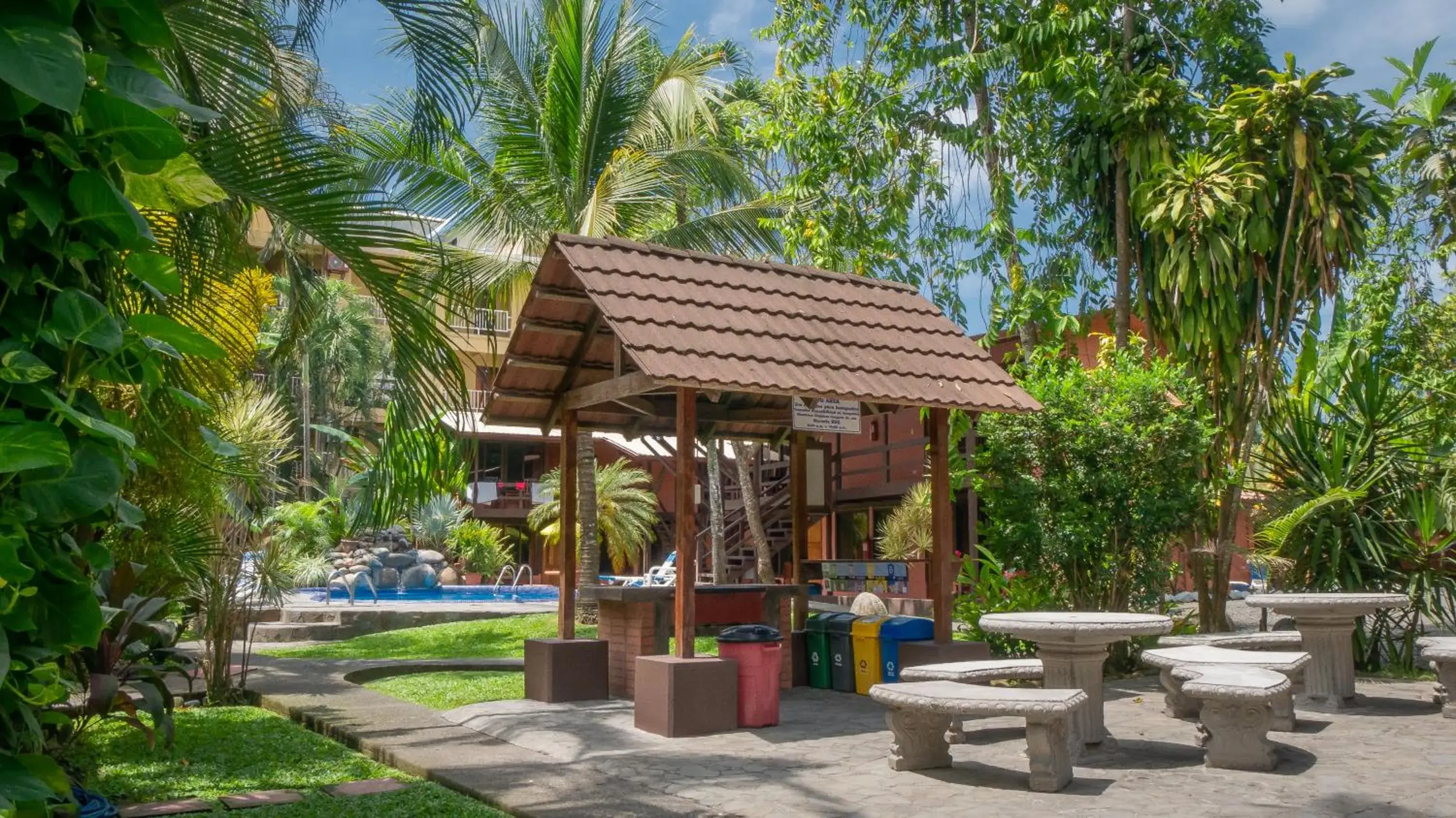 Patio in Hotel Los Ranchos