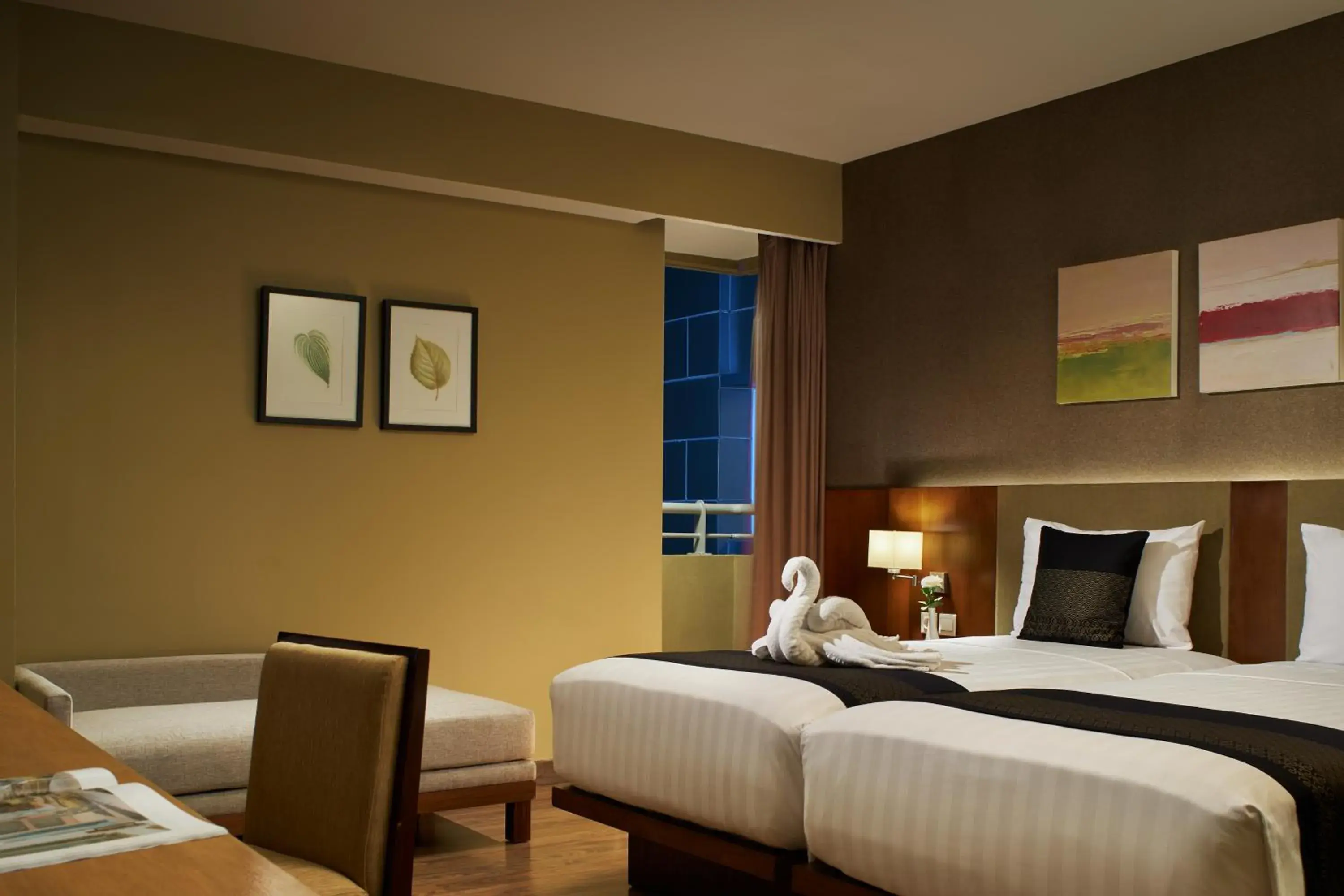 Bed in eL Hotel Jakarta