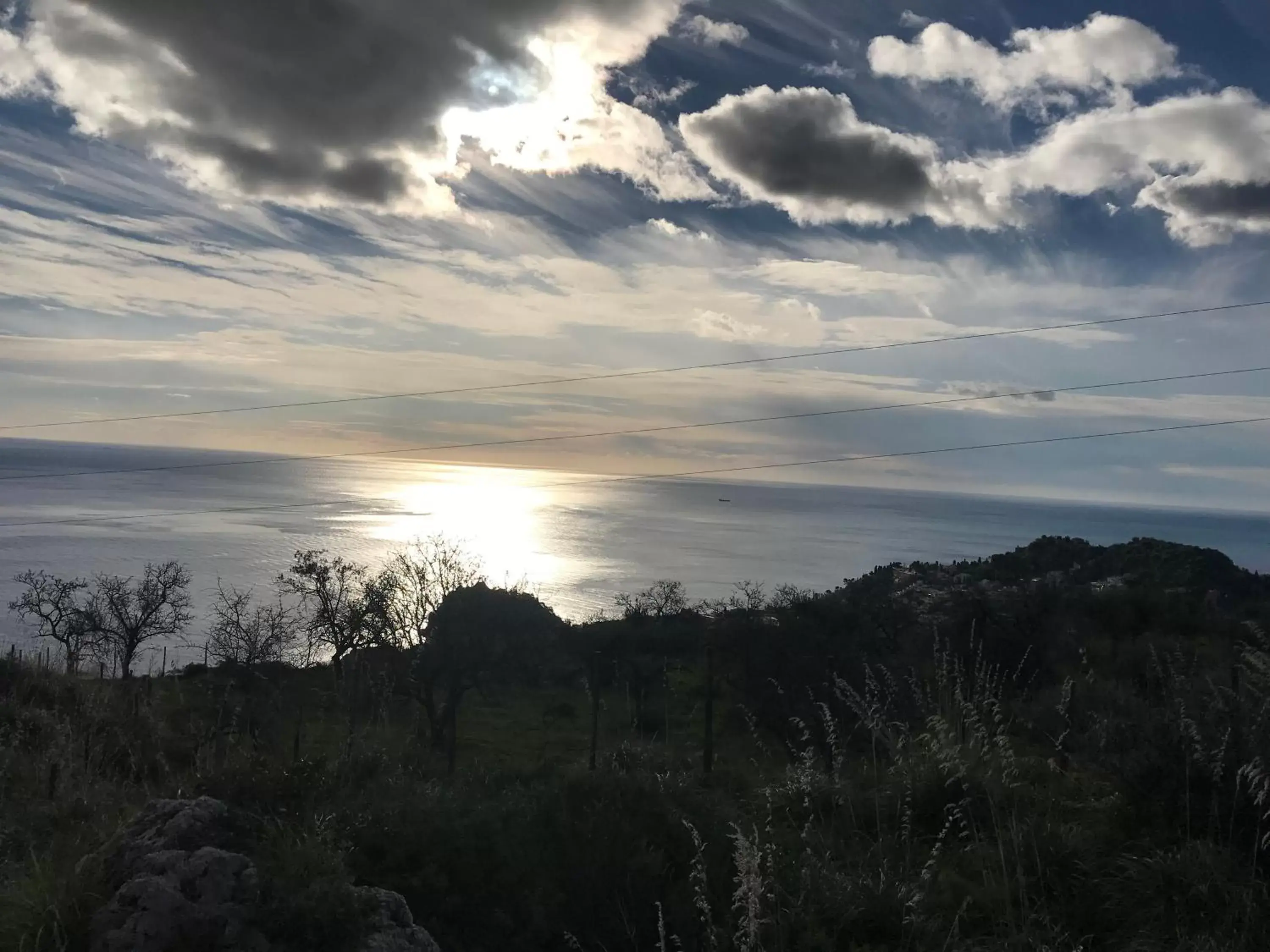 Sea view in B&B La Terrazza Sul Mare Taormina