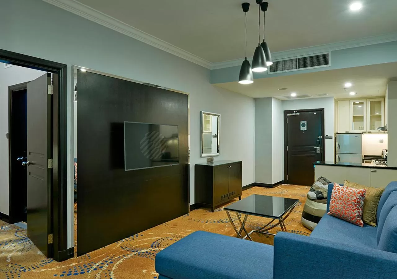 Living room in Pullman Kuala Lumpur City Centre Hotel & Residences