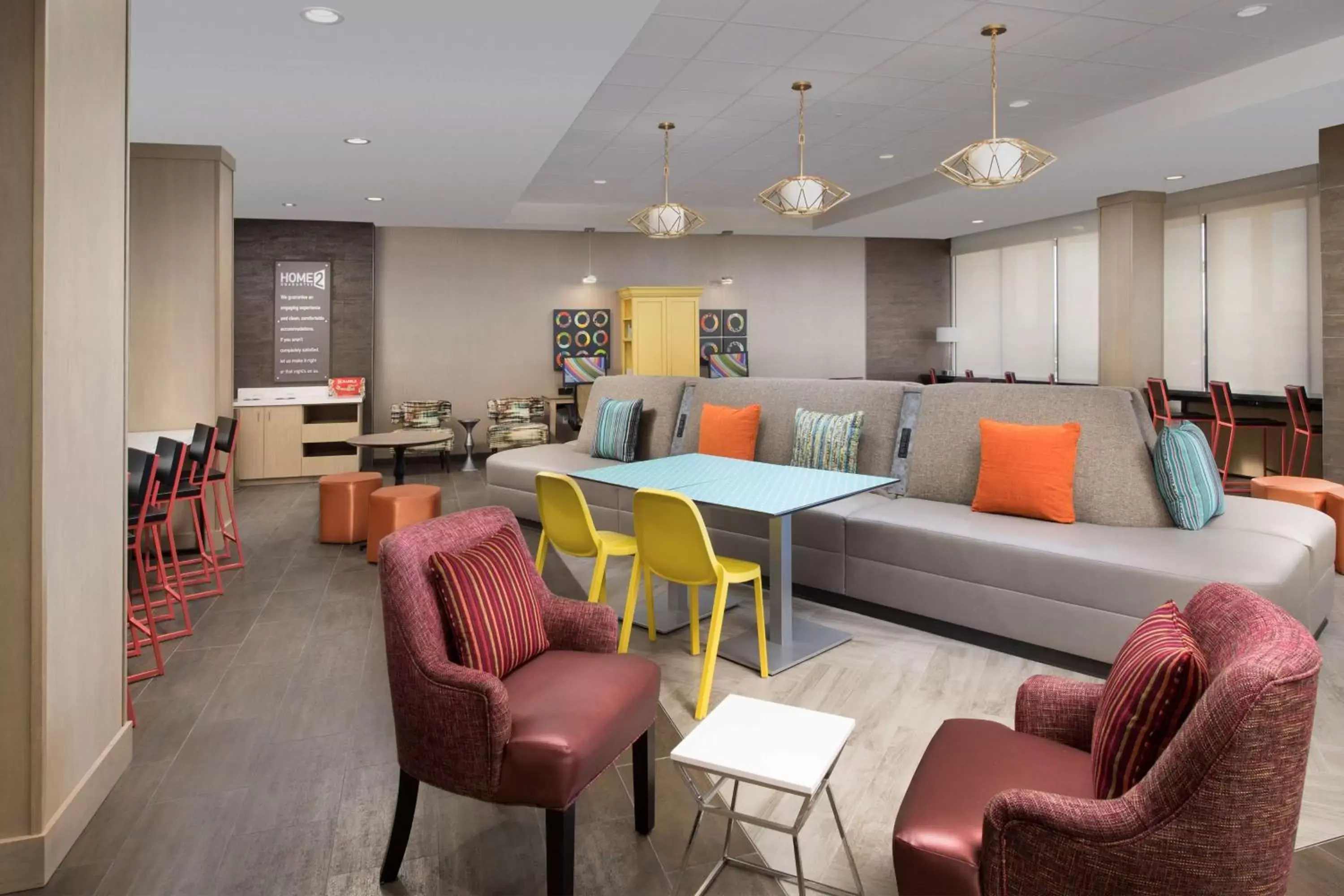 Lobby or reception in Home2 Suites By Hilton Las Cruces Lobby or reception in Home2 Suites By Hilton Las Cruces