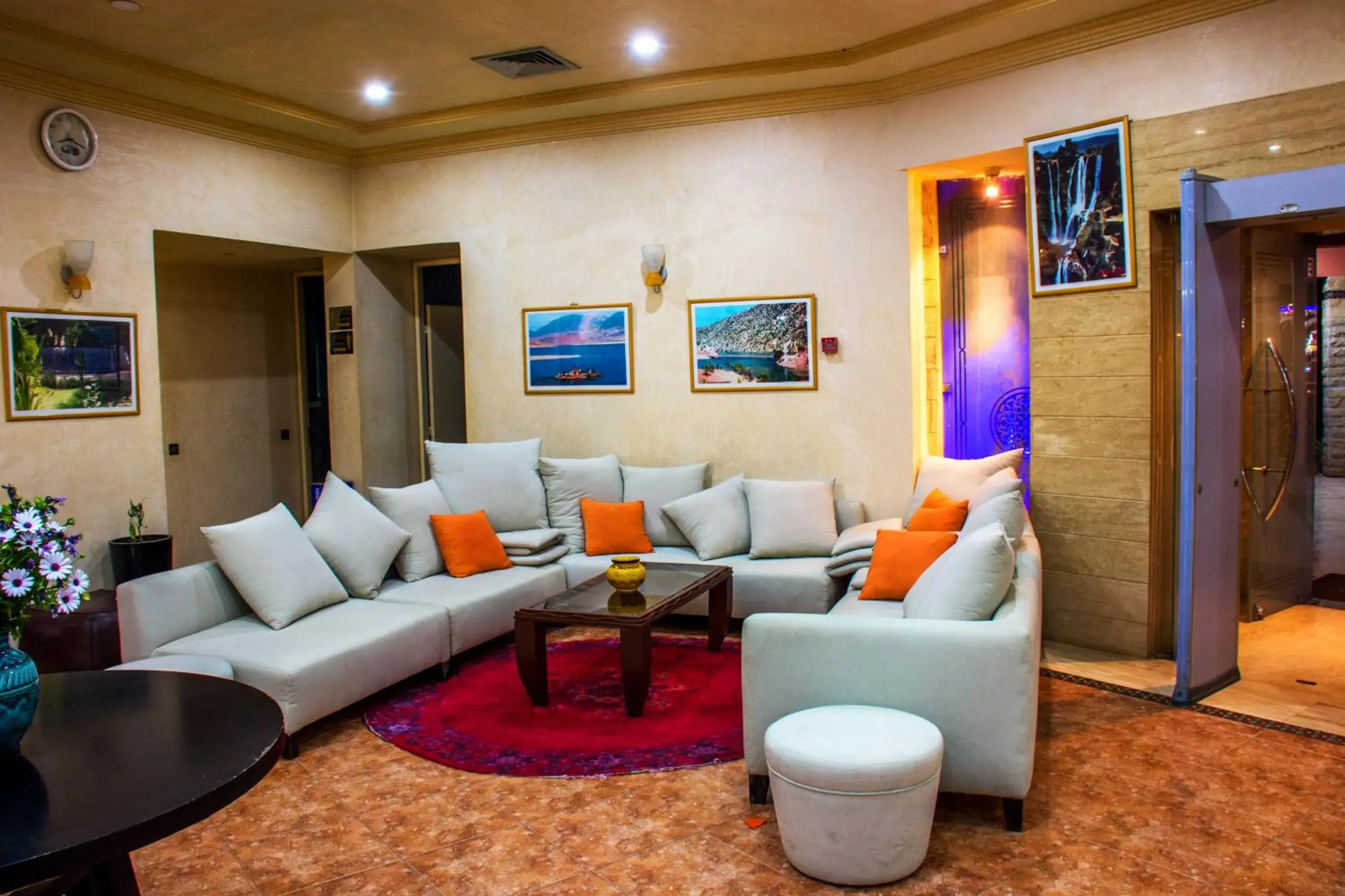 Seating Area in Hotel Ouzoud Beni Mellal