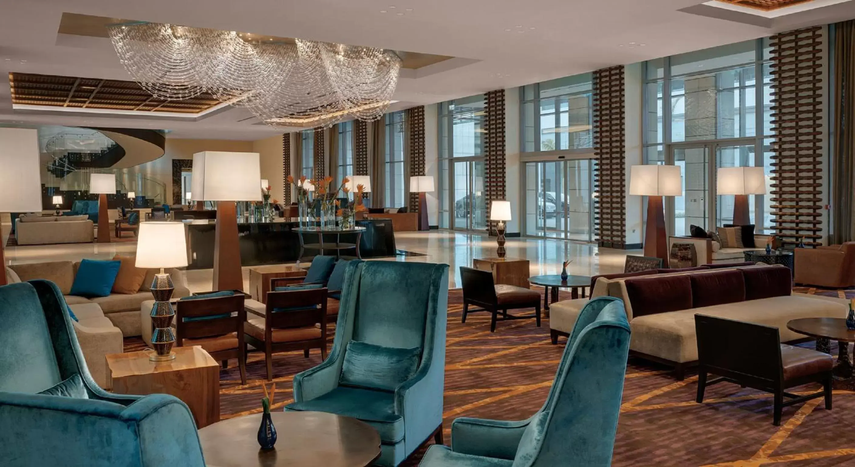 Lobby or reception, Lounge/Bar in Kempinski Hotel Gold Coast City