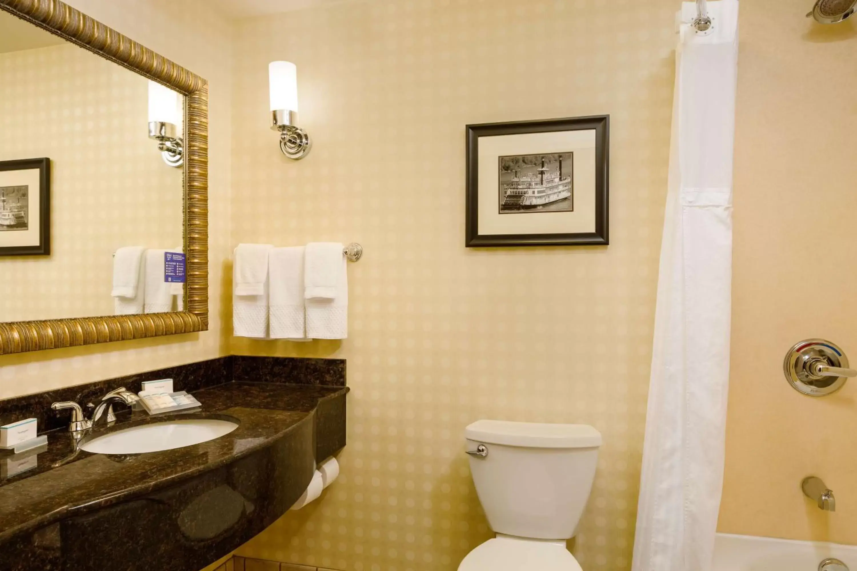Bathroom in Hilton Garden Inn Cincinnati Blue Ash