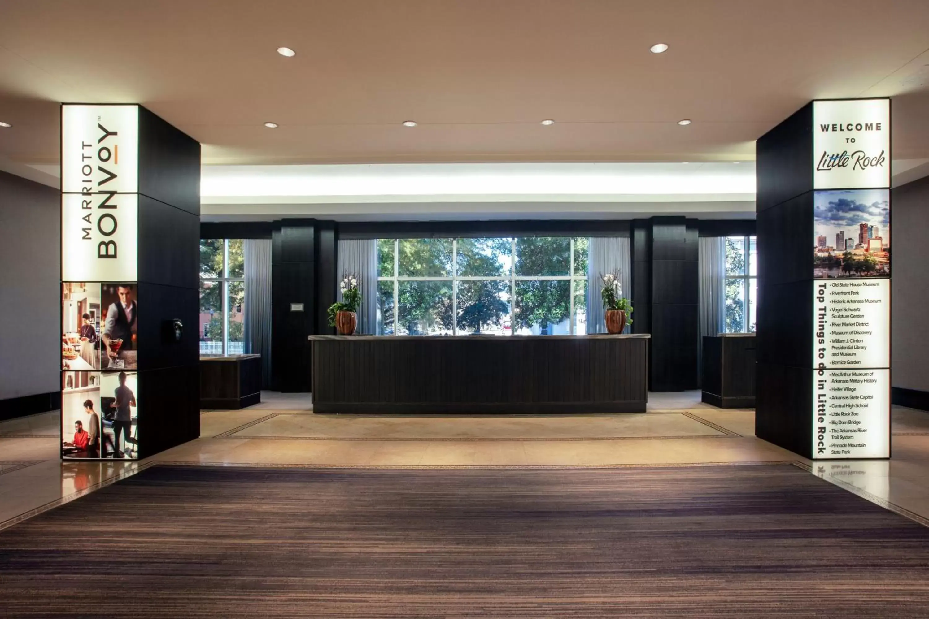 Lobby or reception, Lobby/Reception in Little Rock Marriott