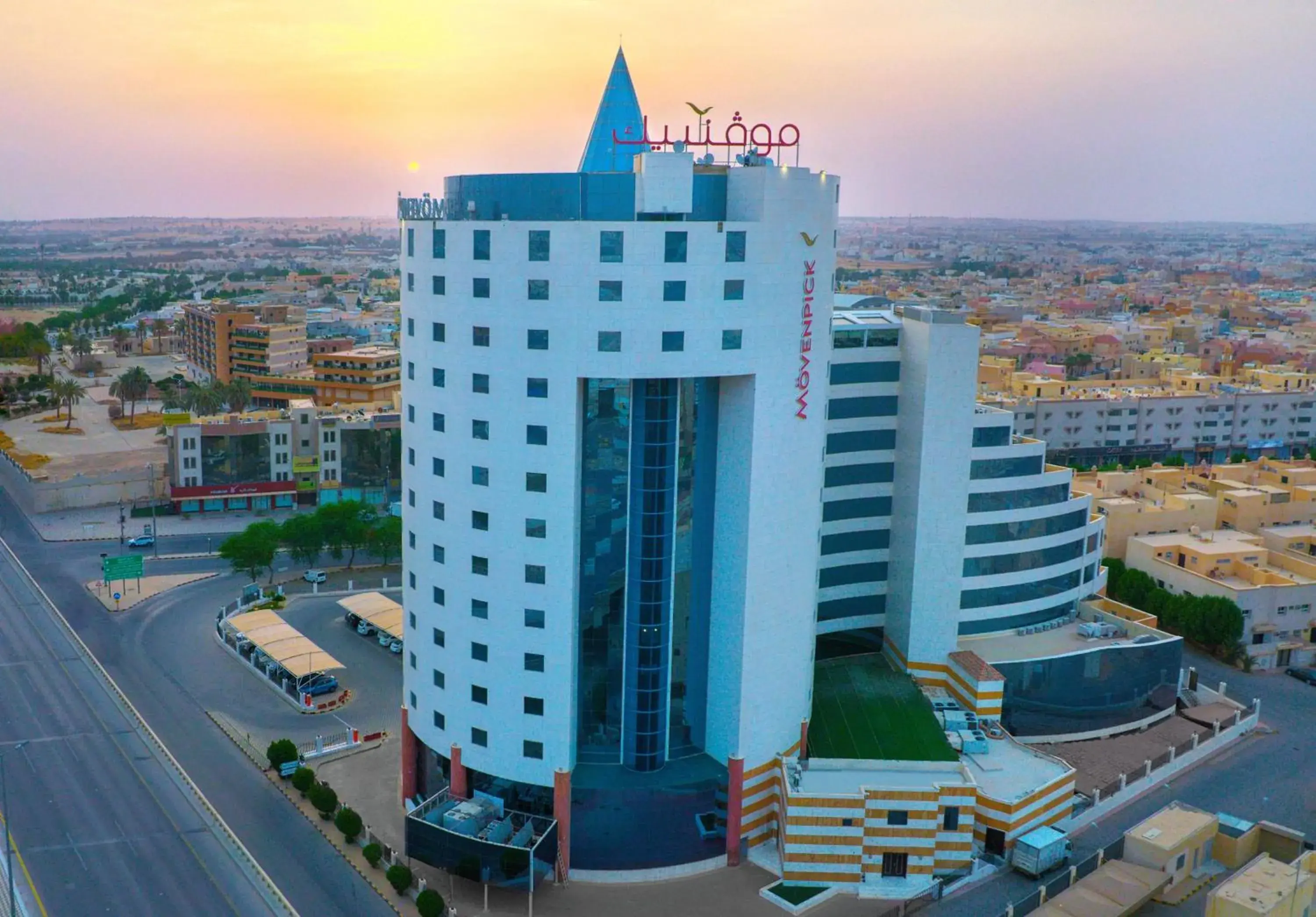 Property building in Movenpick Hotel Qassim Property building in Movenpick Hotel Qassim