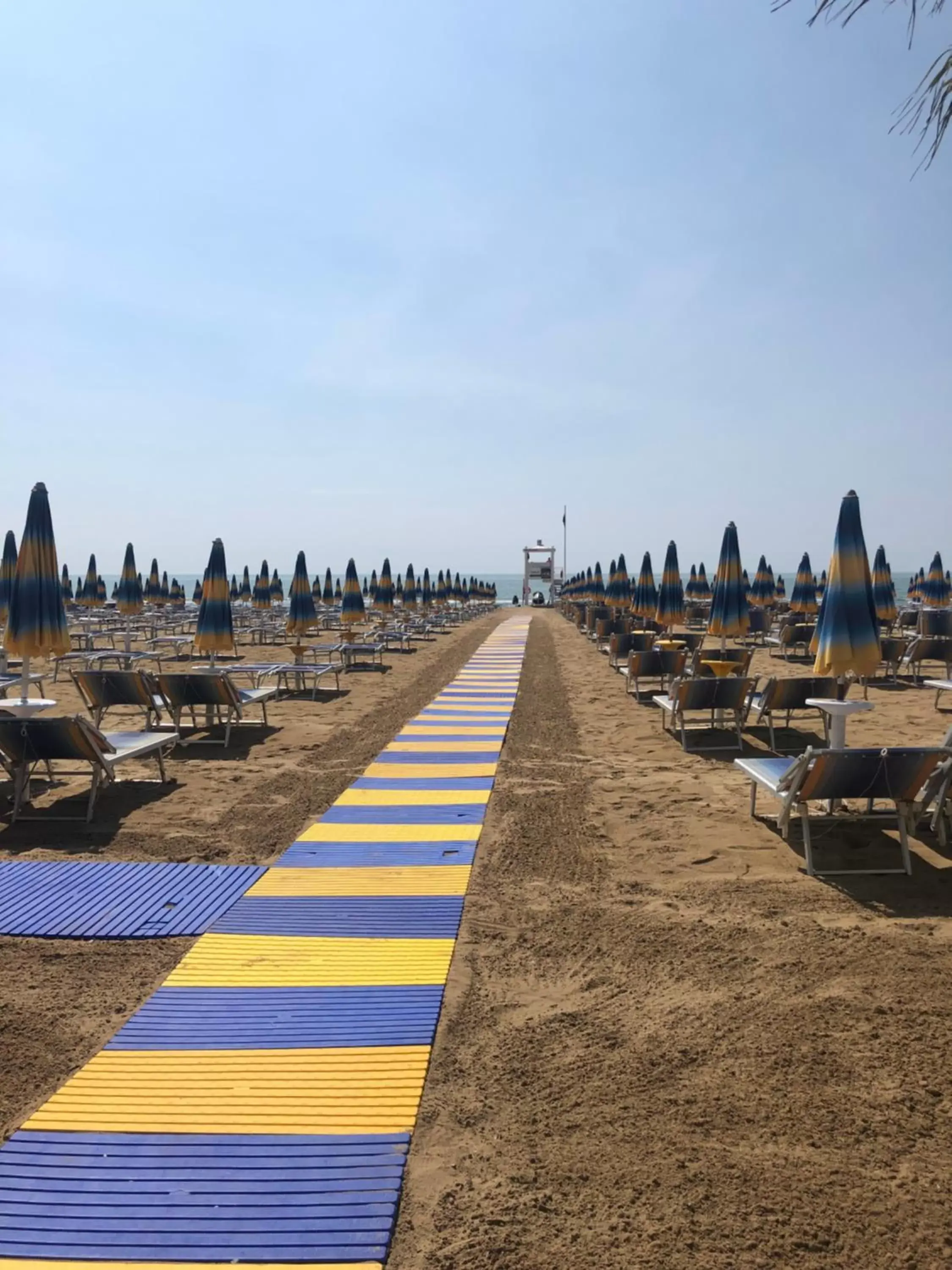 Beach in Hotel Marco Polo