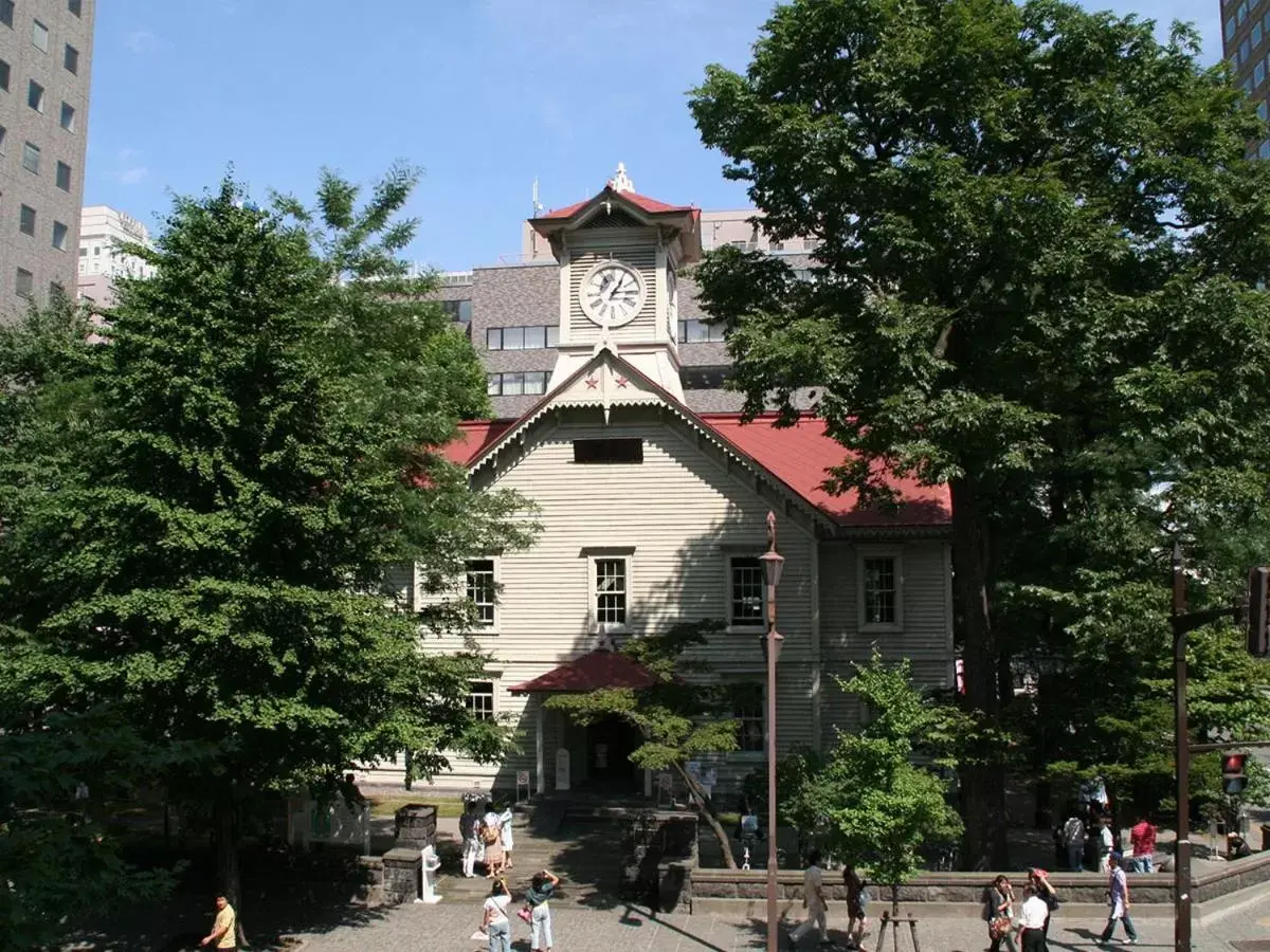 Nearby landmark, Property Building in Hotel Wing International Sapporo Susukino