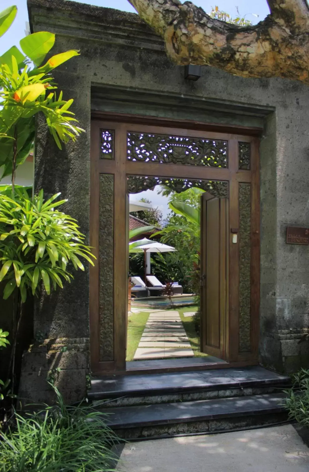 Facade/entrance in Sagara Villas and Suites Sanur