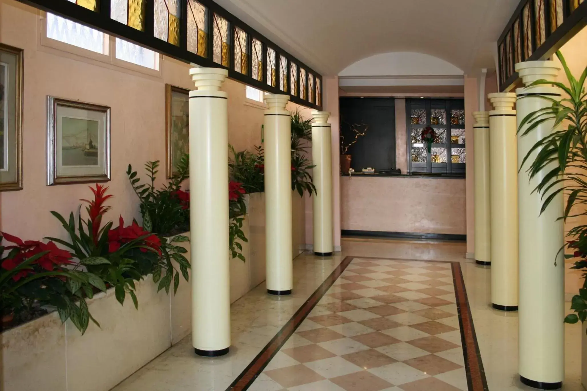 Lobby or reception in Hotel Garibaldi