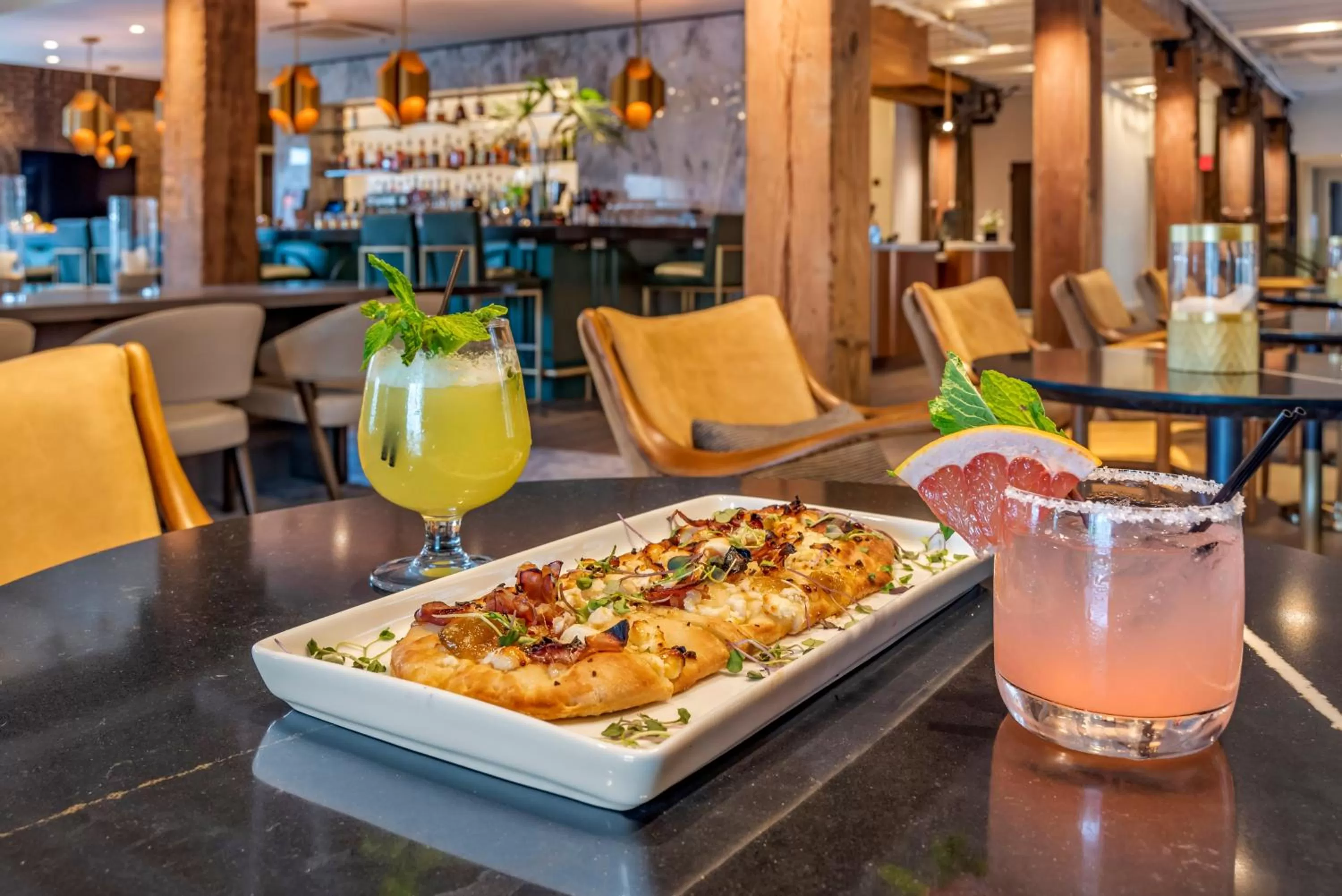 Food and drinks in ONE11 Hotel