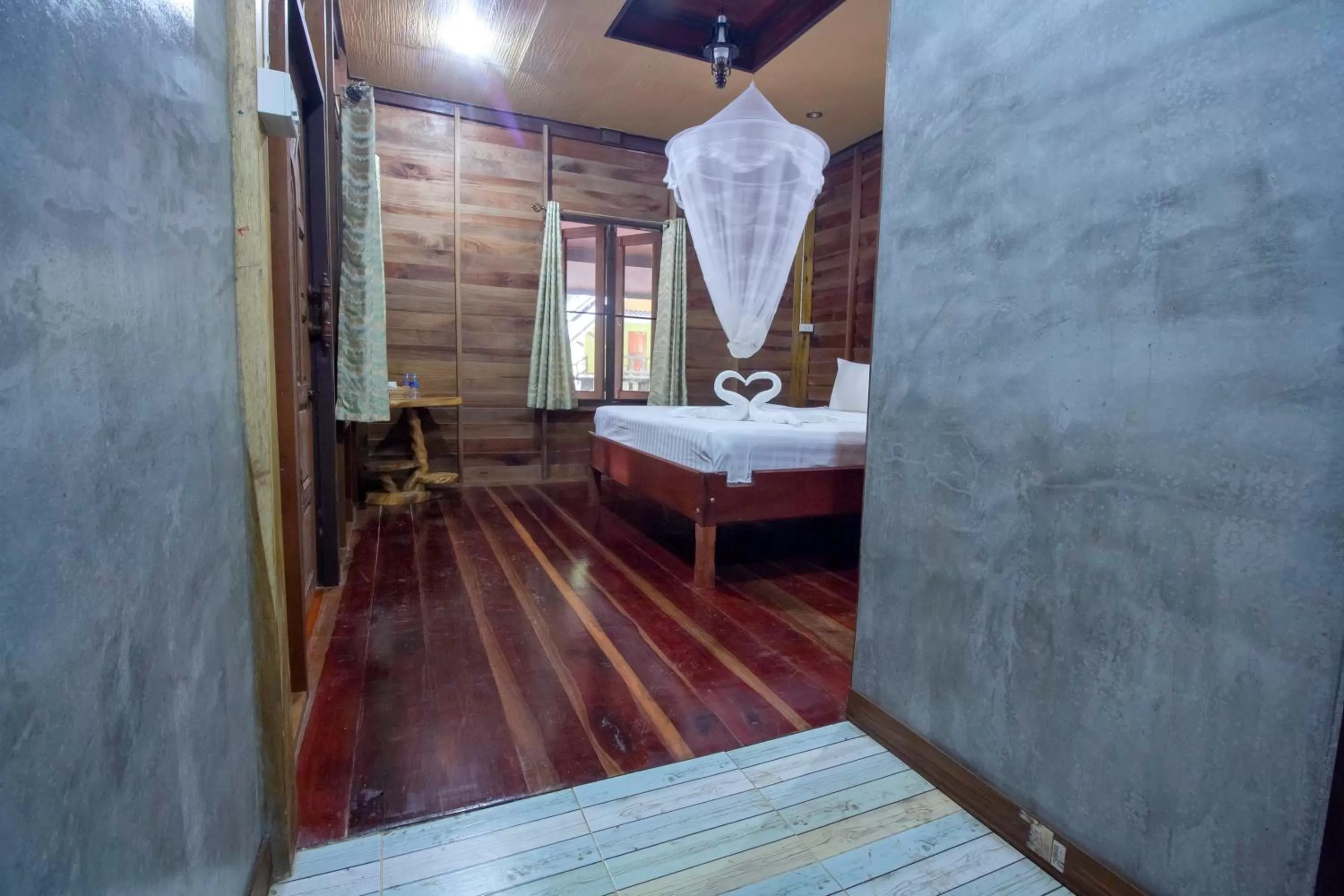 Property building, Bed in Khao Sok Palmview Resort