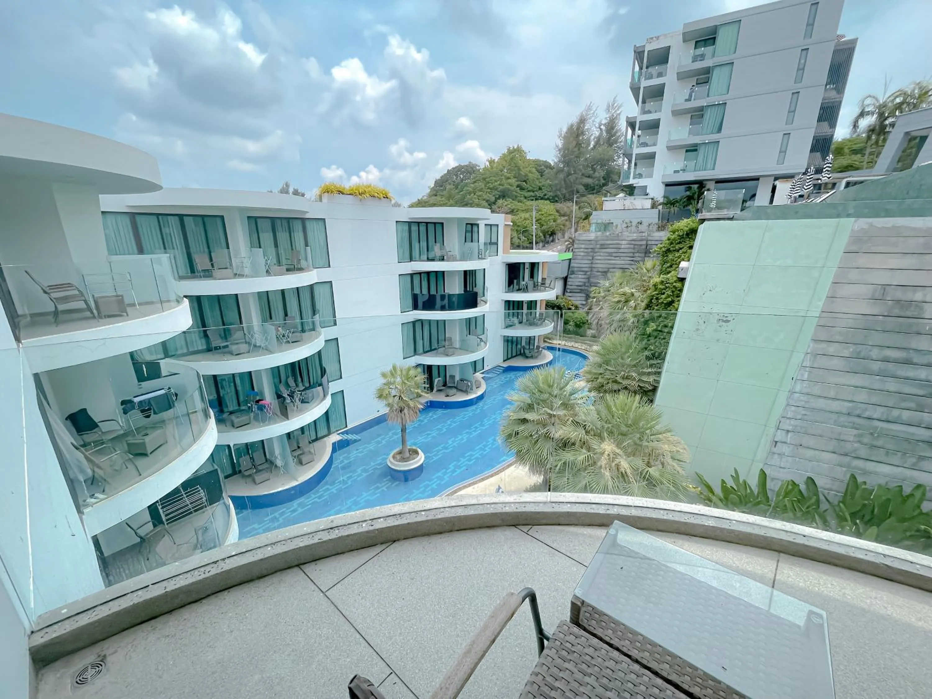 Balcony/Terrace, Pool View in Lets Phuket Twin Sands Resort & Spa-SHA Extra Plus