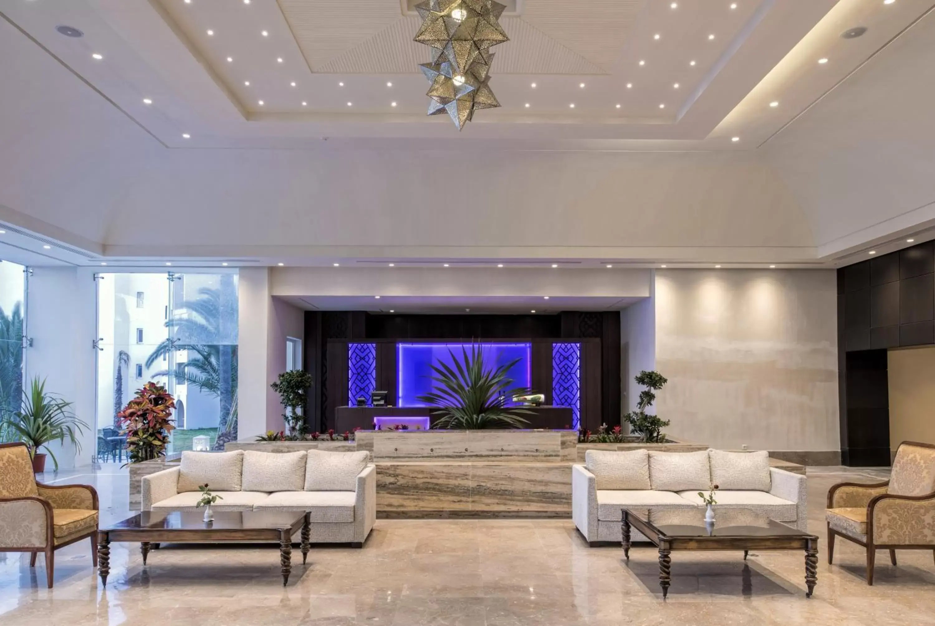 Lobby or reception in Iberostar Selection Diar El Andalous Lobby or reception in Iberostar Selection Diar El Andalous