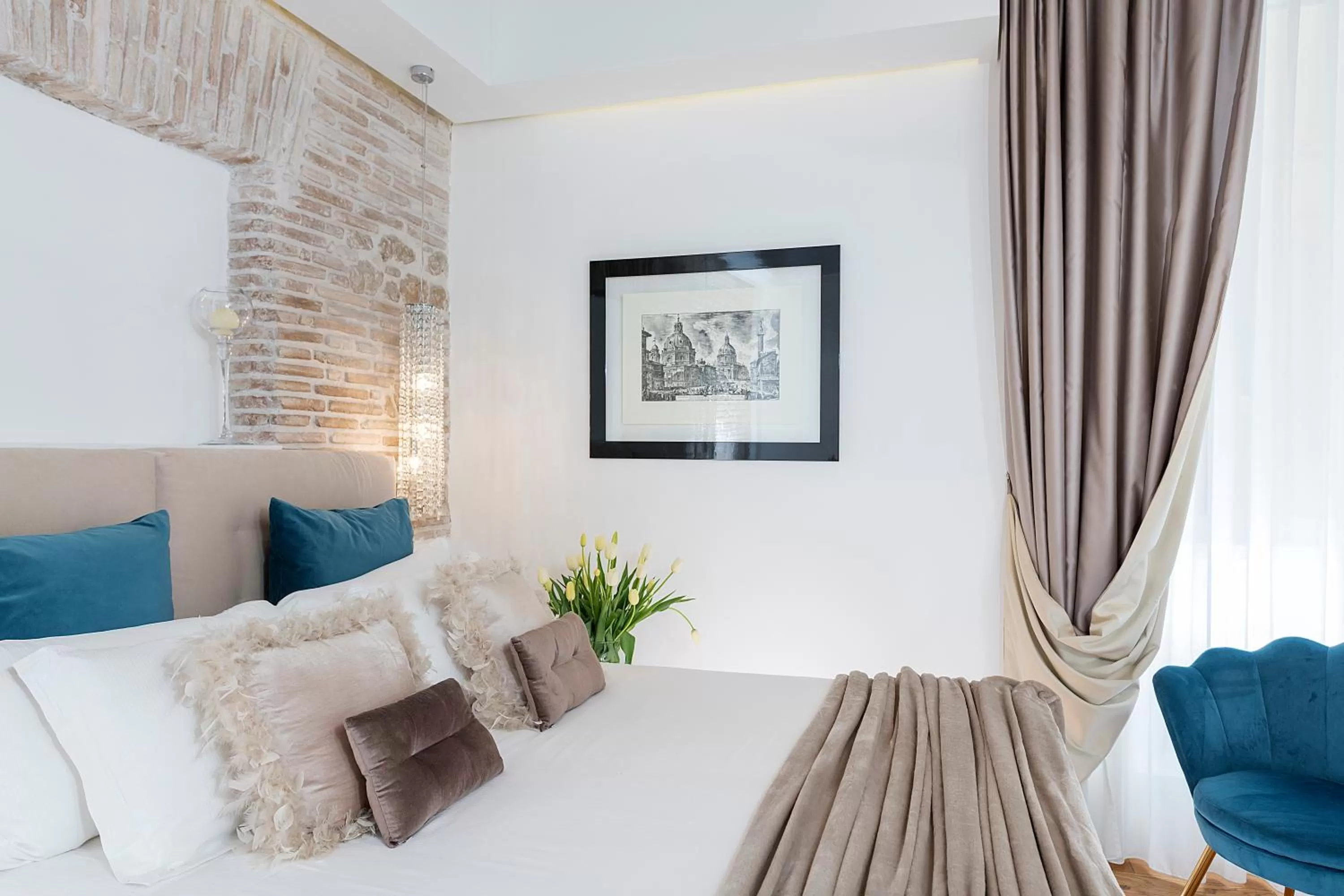 Bed in Argentina Residenza Style Hotel