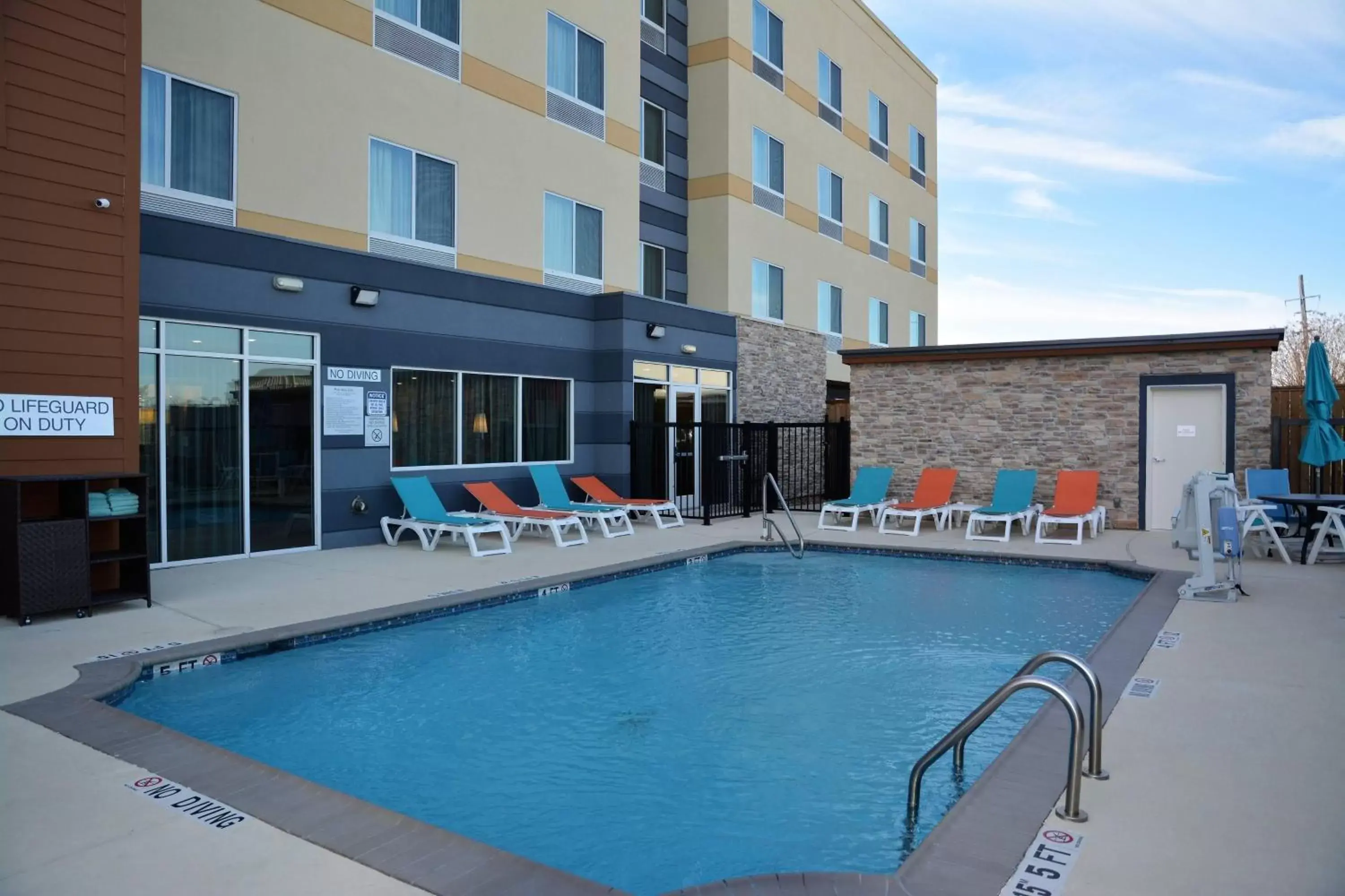 Swimming Pool in Fairfield Inn by Marriott Houston Northwest/Willowbrook