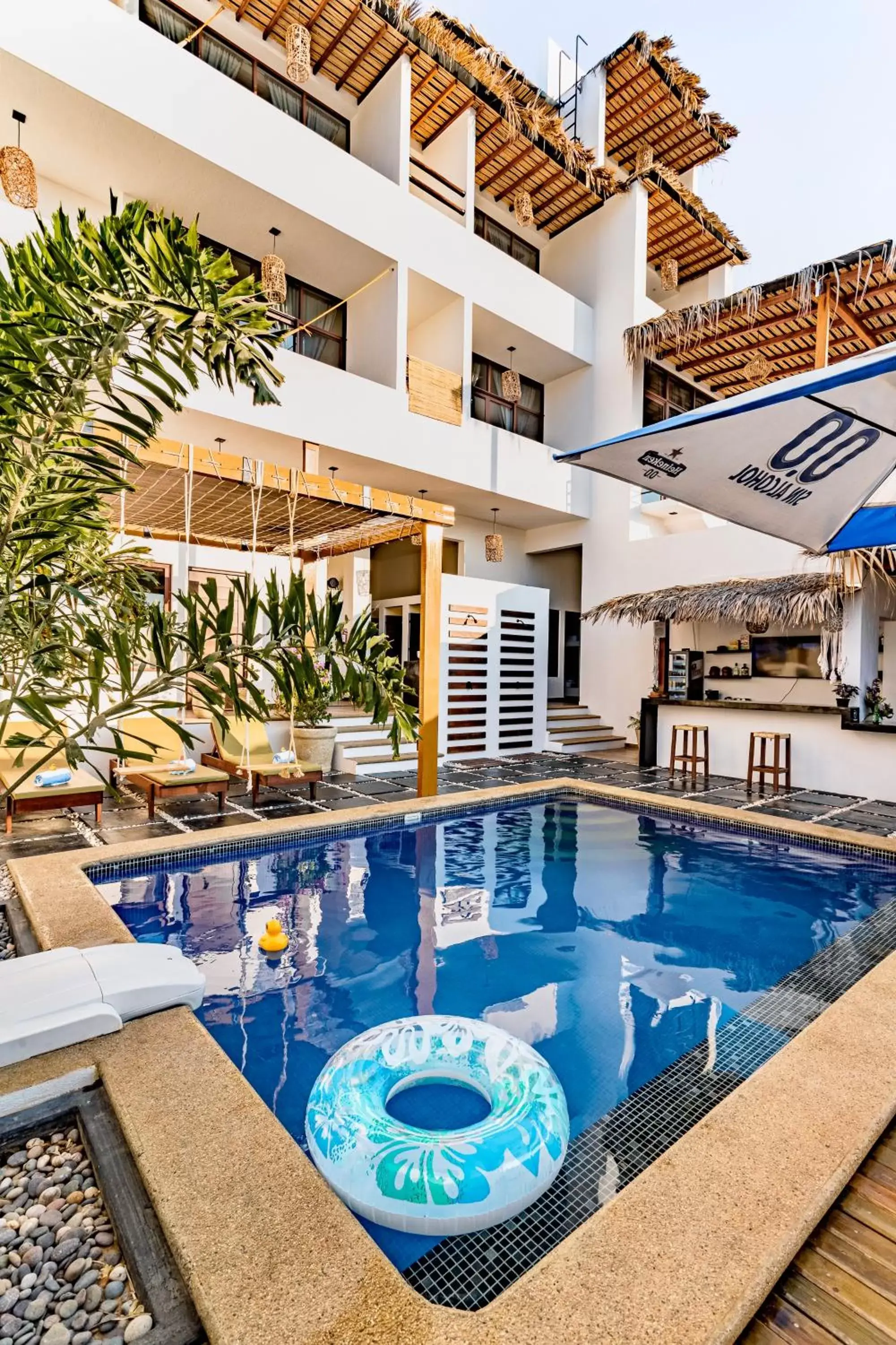 Property building, Swimming Pool in Punta Kai Hotel Hostal