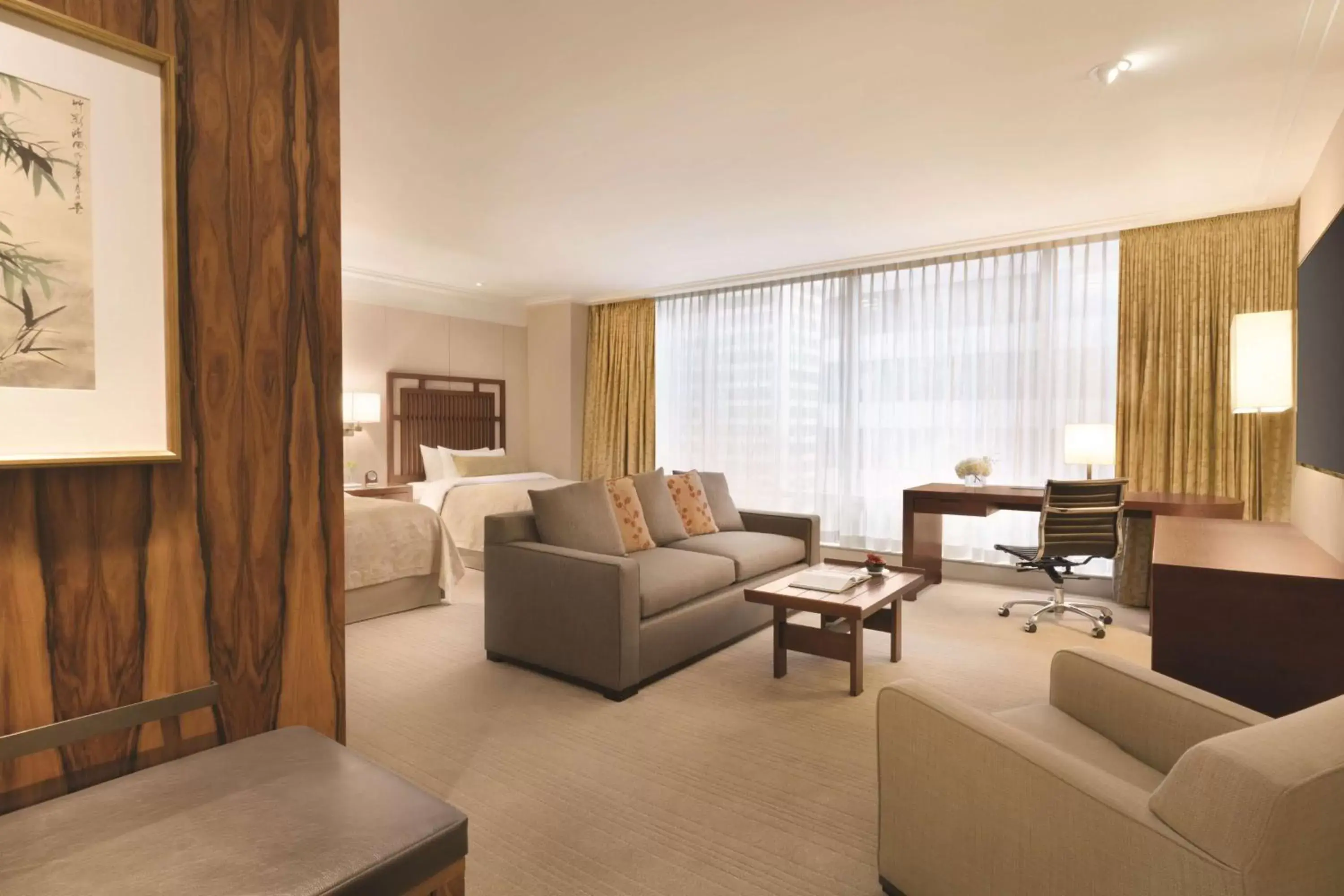 Living room in Shangri-La Vancouver Living room in Shangri-La Vancouver