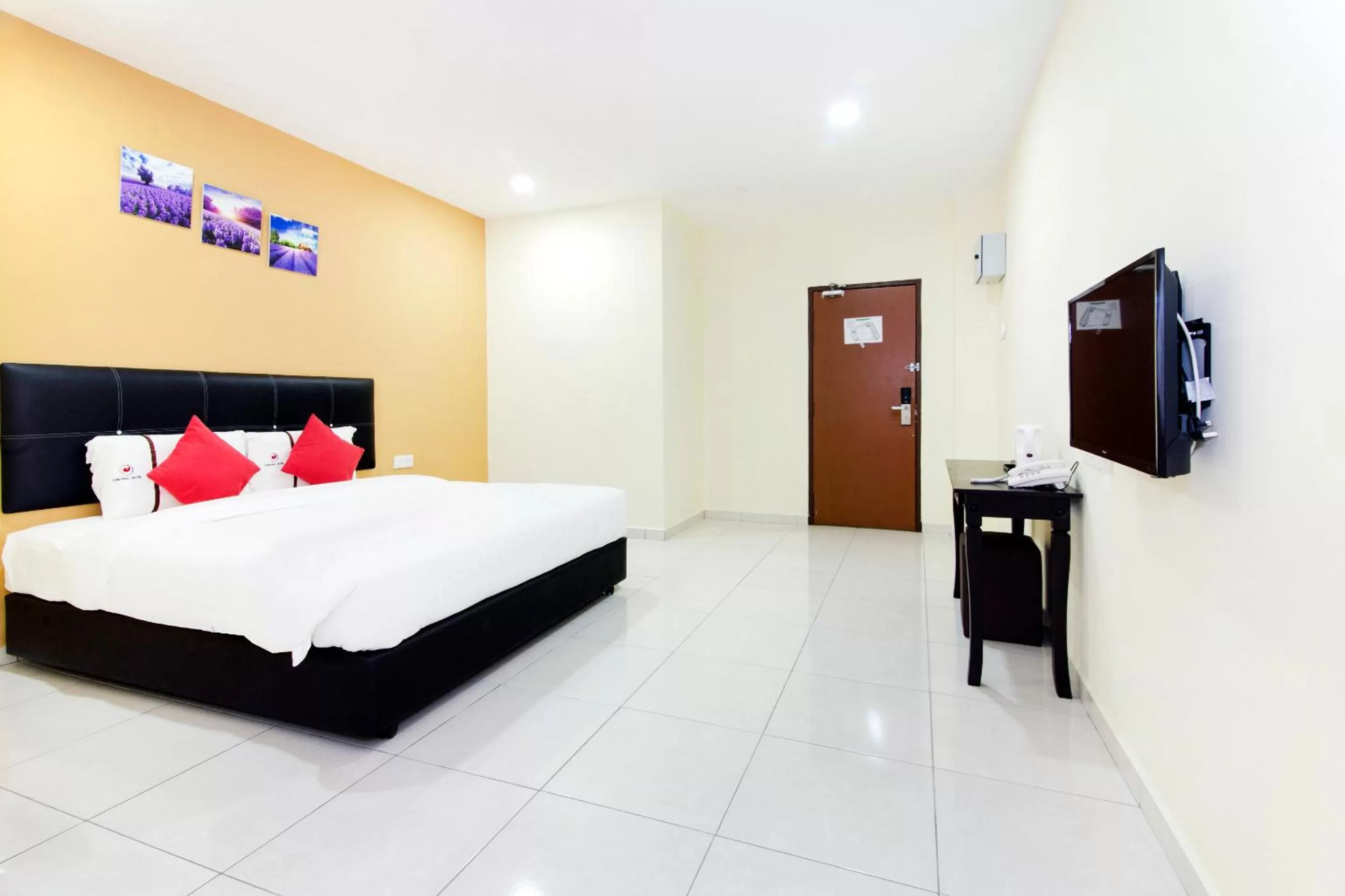 Photo of the whole room, Bed in Central Hotel