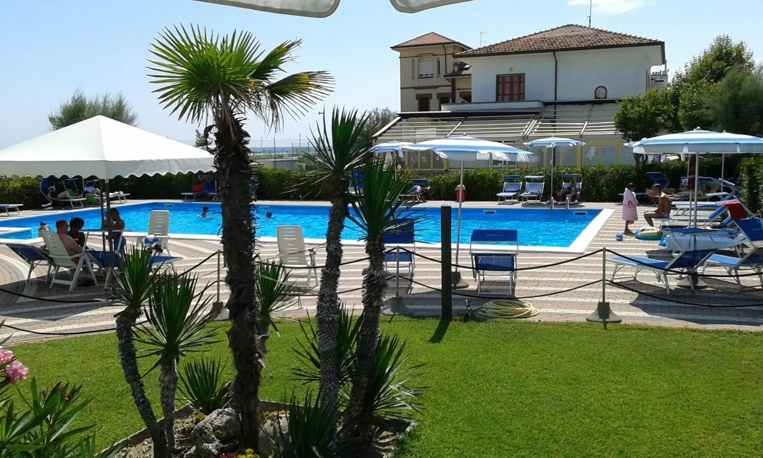 Garden, Swimming Pool in Hotel Atlantic