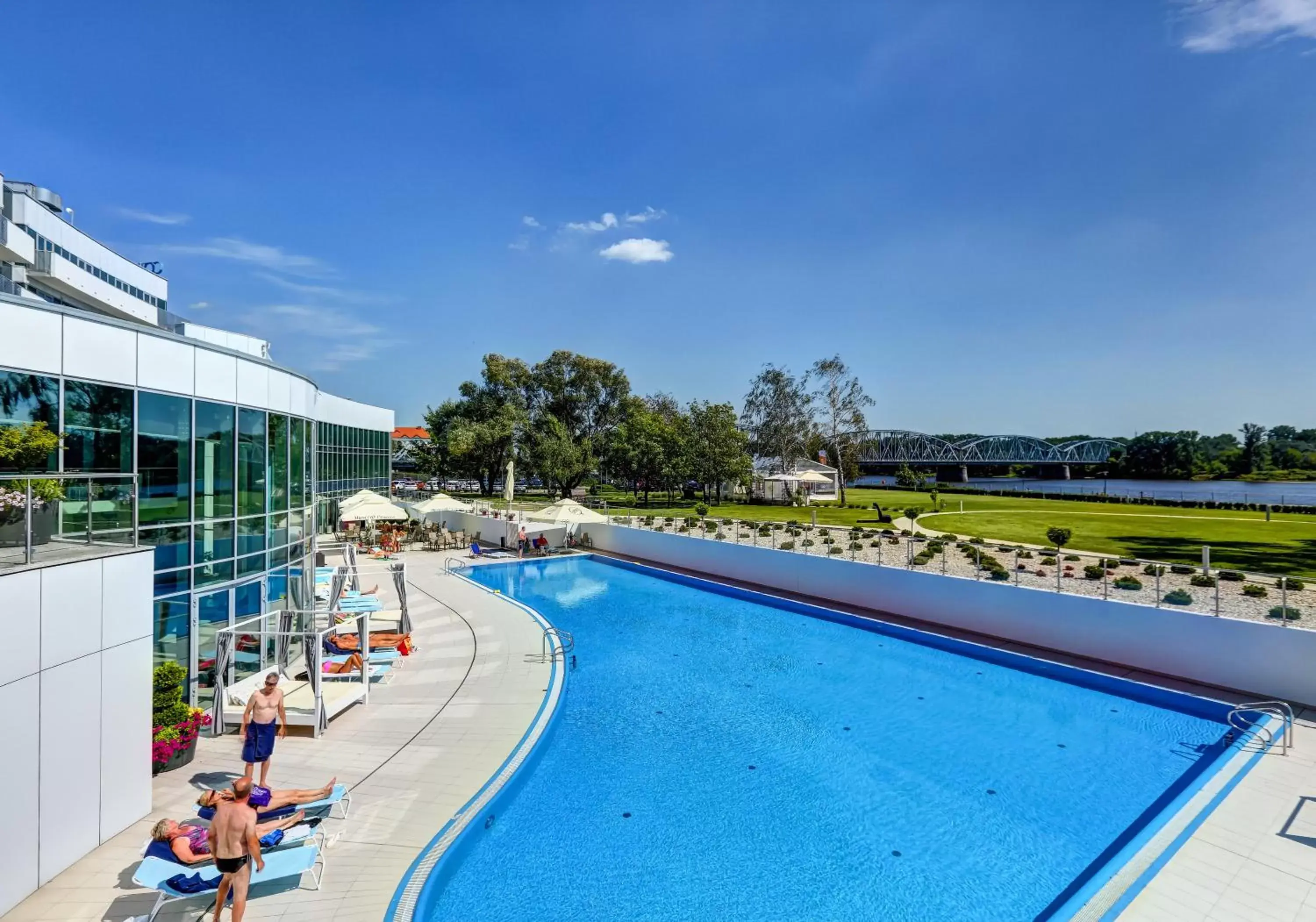 Swimming Pool in Copernicus Toruń Hotel