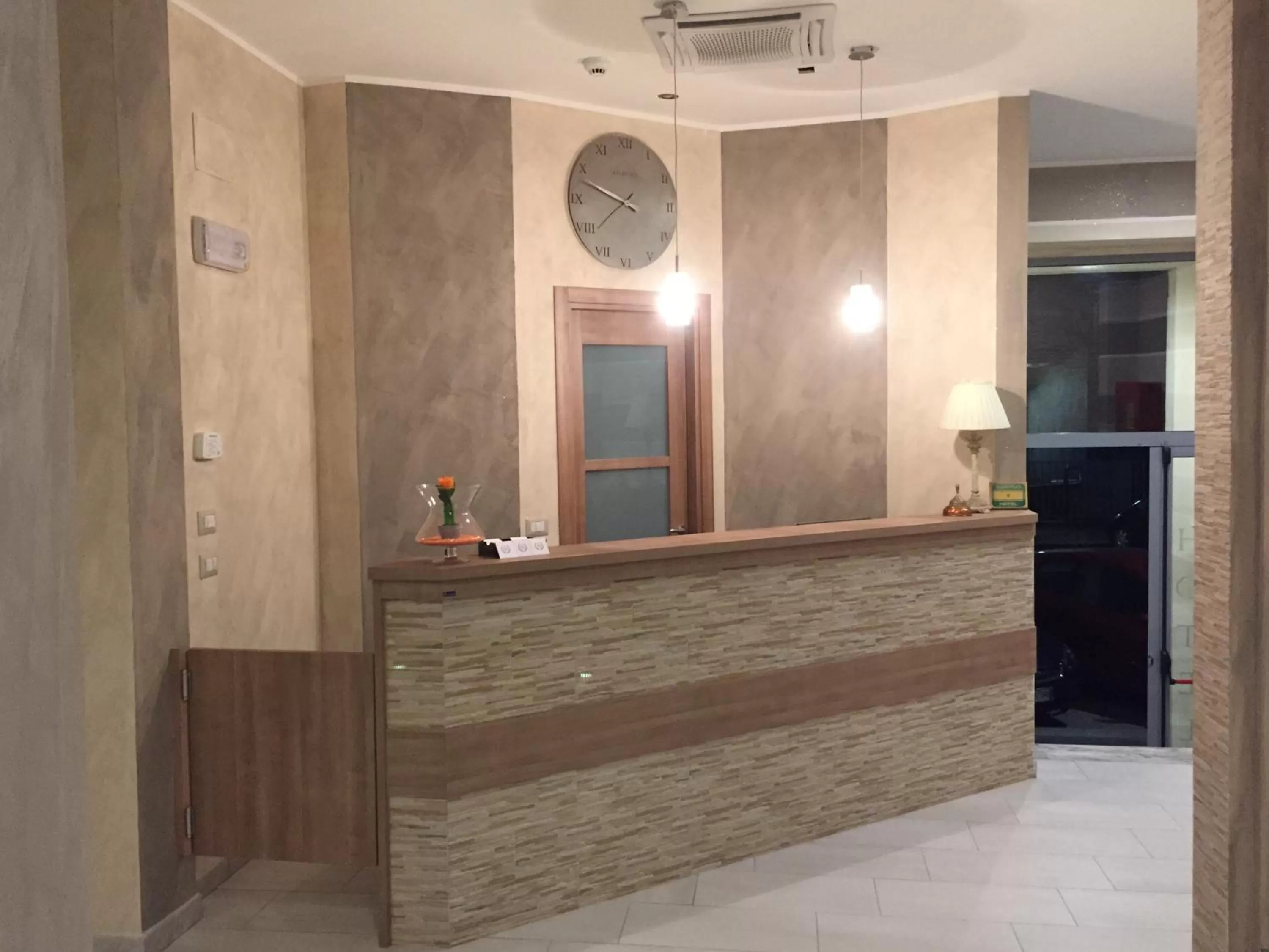 Lobby or reception in Hotel Montecarlo