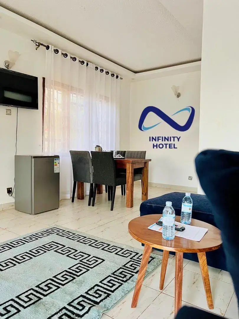 Living room in Infinity Hotel Kampala Living room in Infinity Hotel Kampala