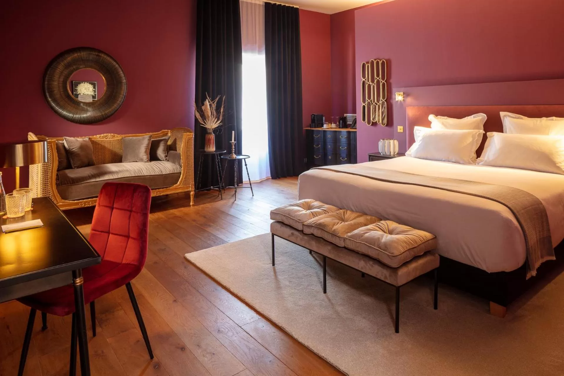 Bedroom, Bed in Margaret - Hôtel Chouleur