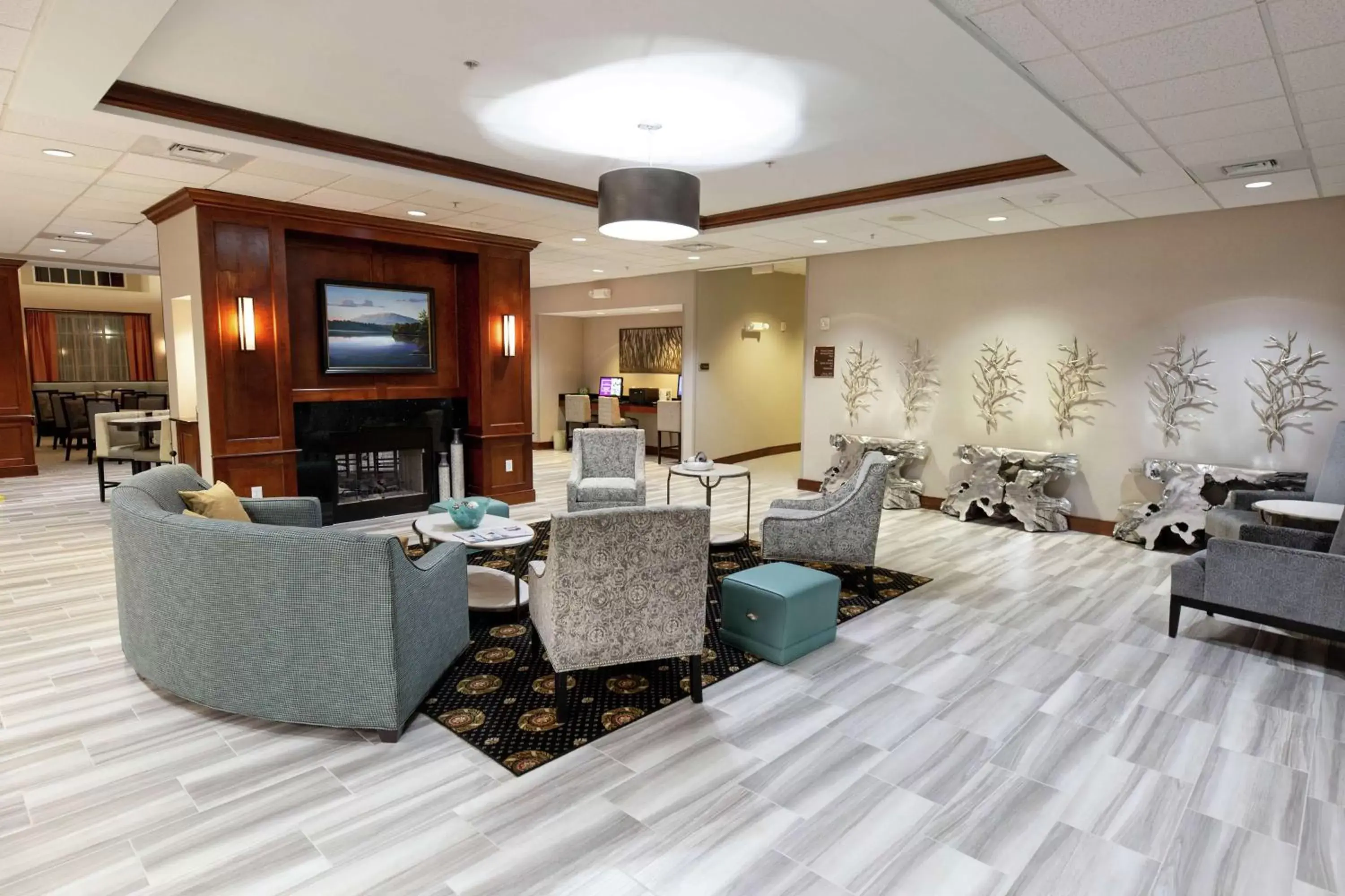 Lobby or reception, Seating Area in Homewood Suites by Hilton Lawrenceville Duluth