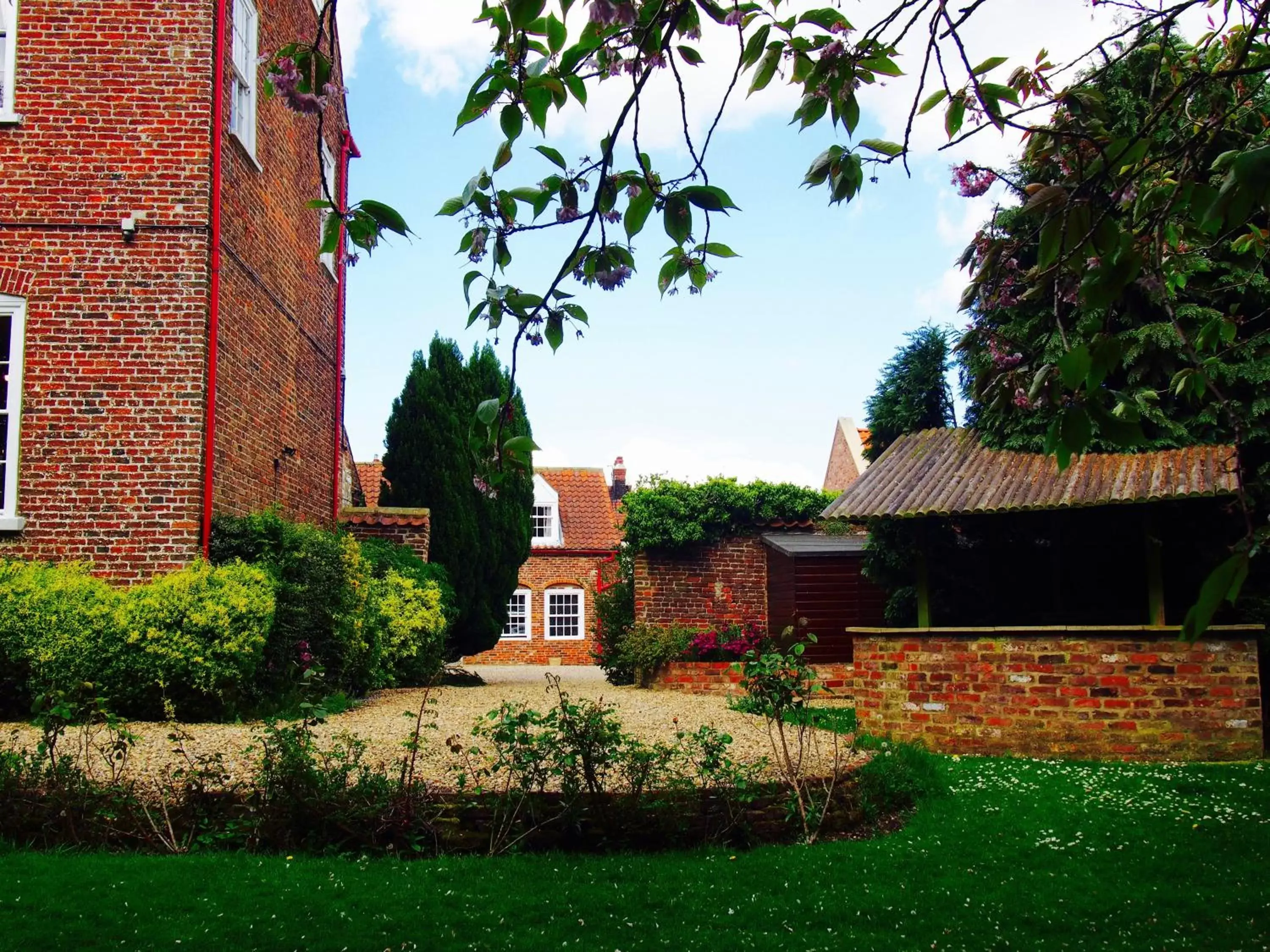 Garden view, Garden in Wrangham House