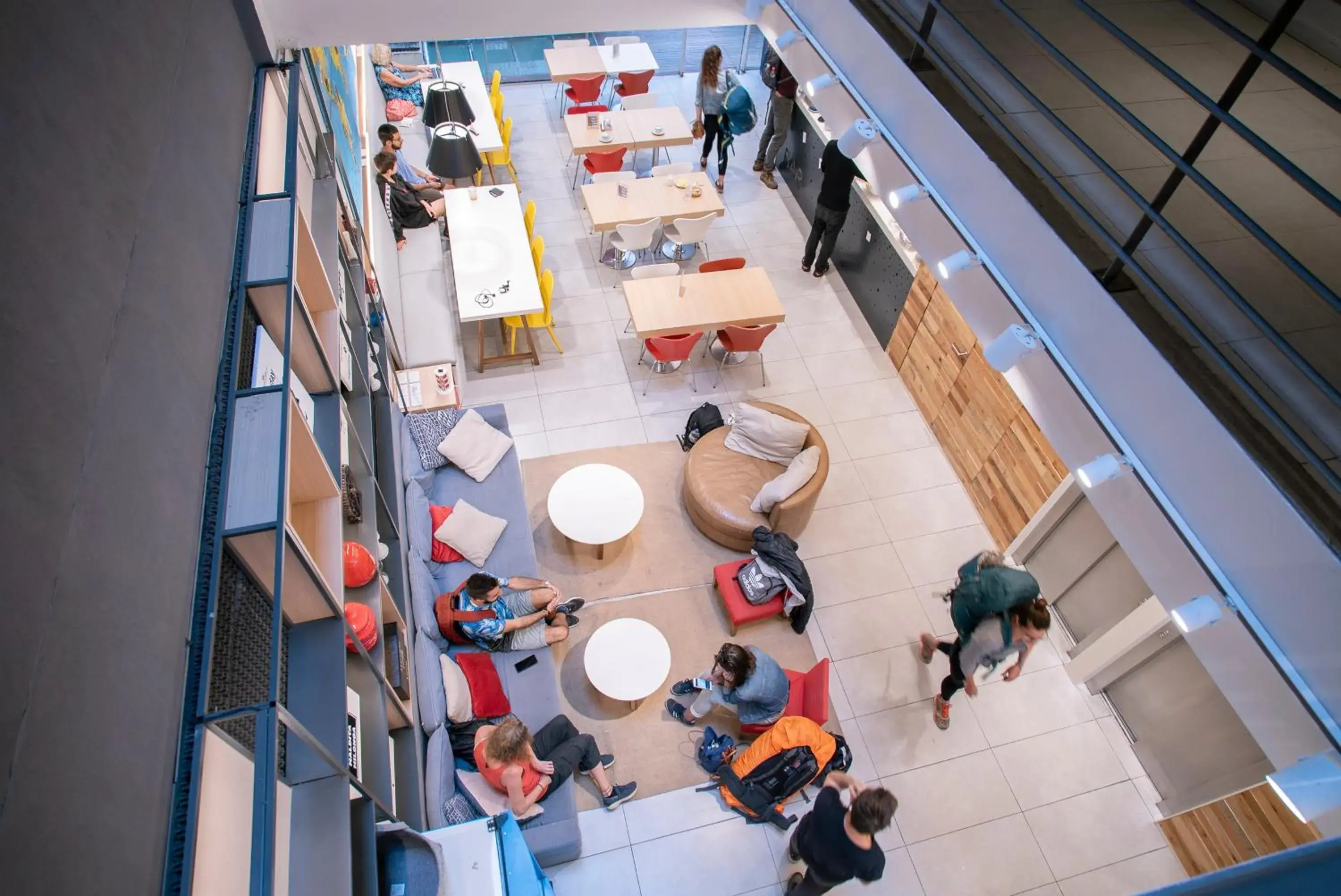 Lobby or reception in America Del Sur Hostel Buenos Aires