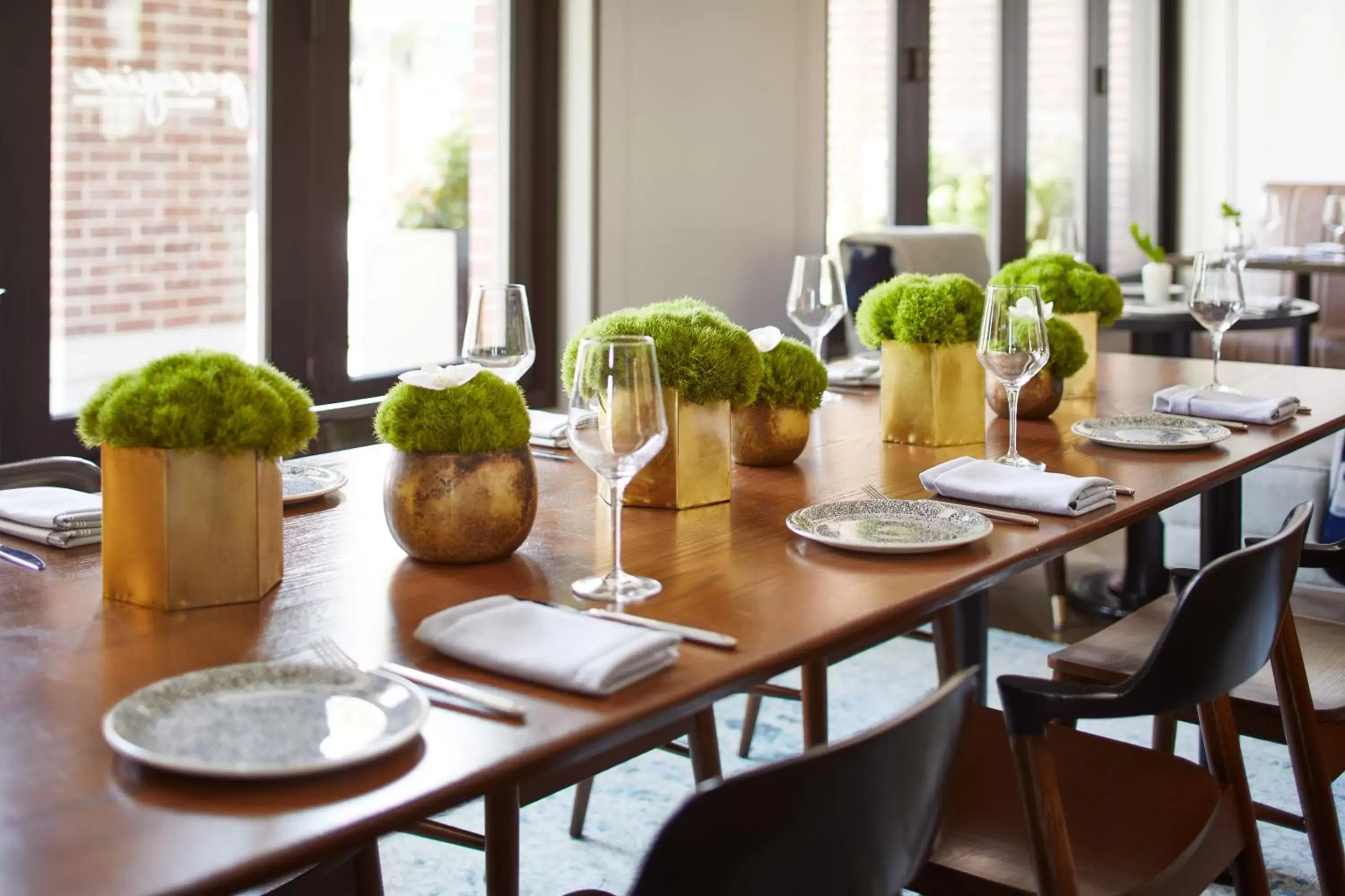 Dining area in The Whitney Hotel Boston