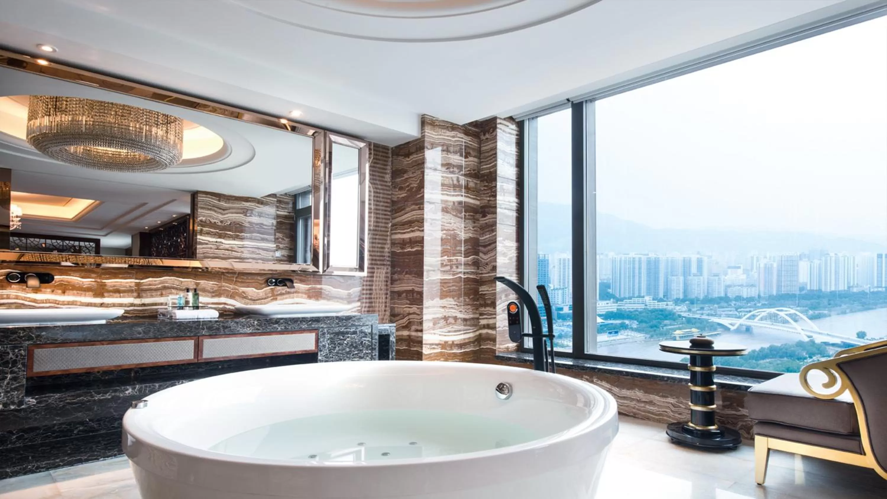 Bathroom in Crowne Plaza Hotel Lanzhou by IHG