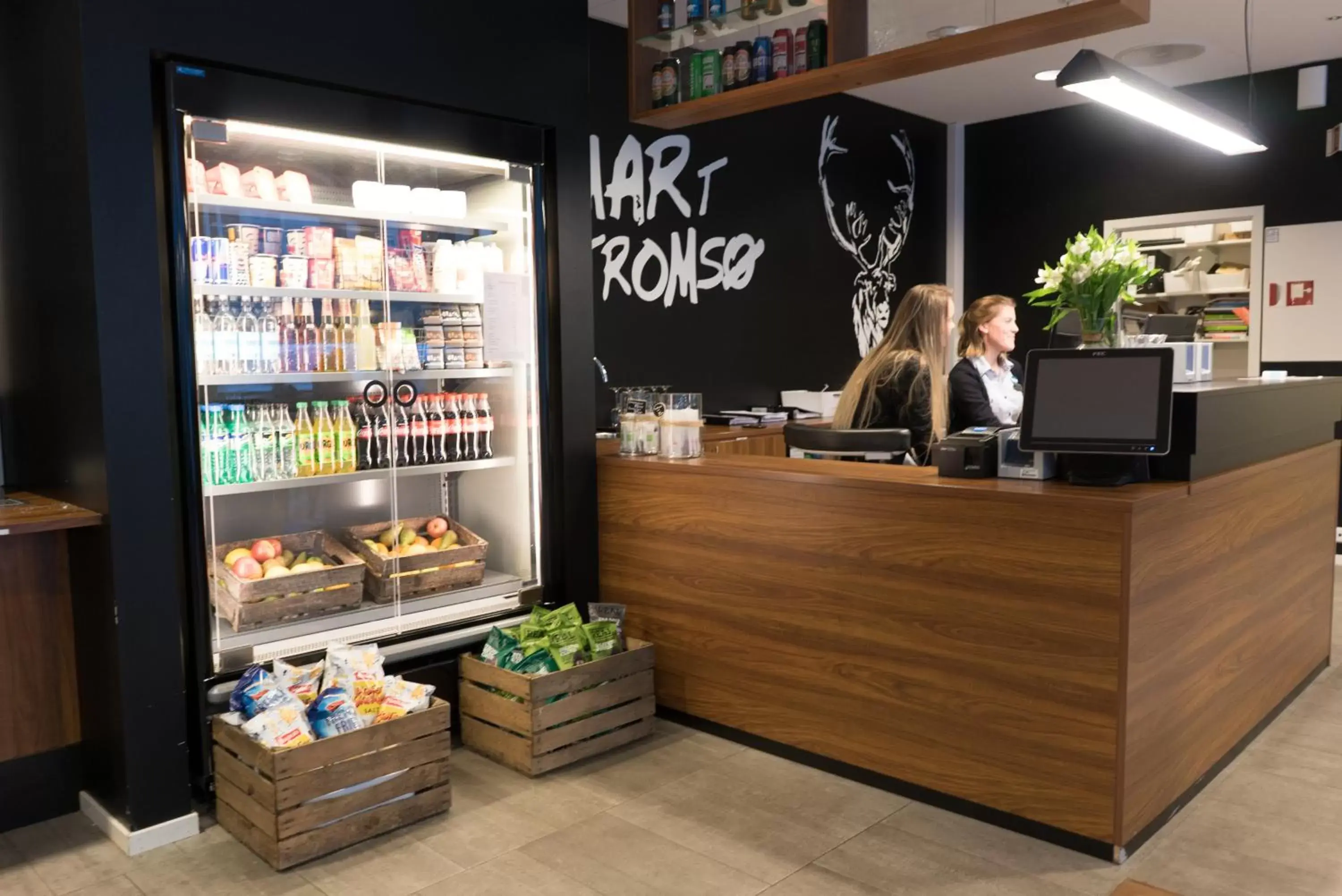 Lobby or reception in Smarthotel Tromsø Lobby or reception in Smarthotel Tromsø