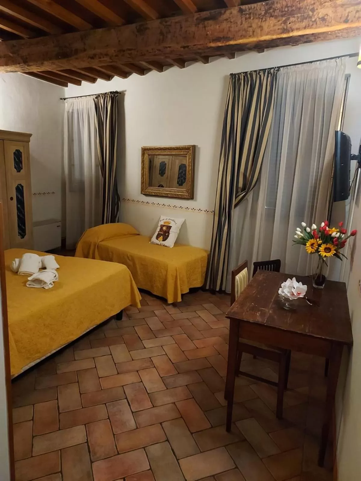 Bed in B&B Baldovino di Monte