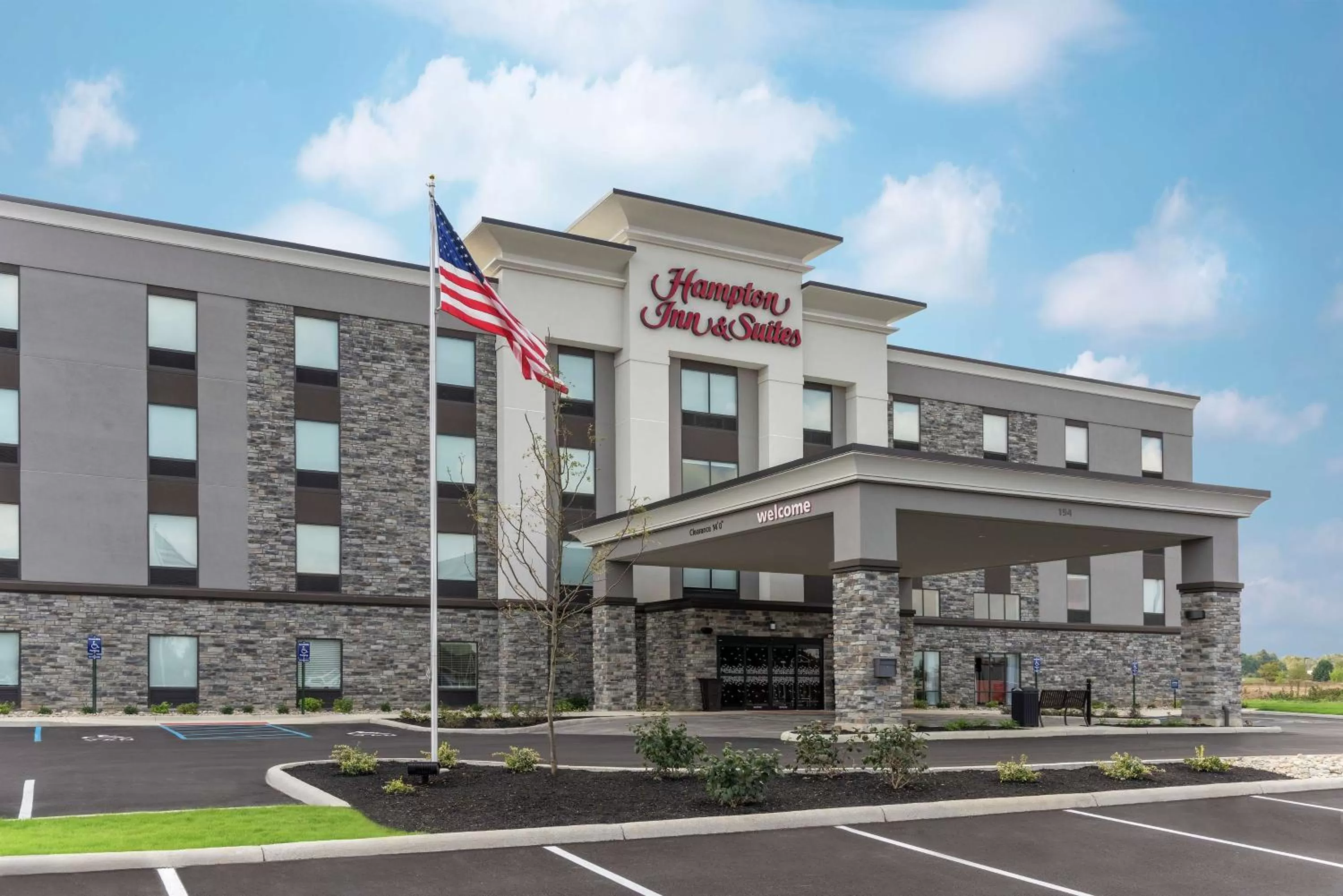 Property building in Hampton Inn & Suites Xenia Dayton