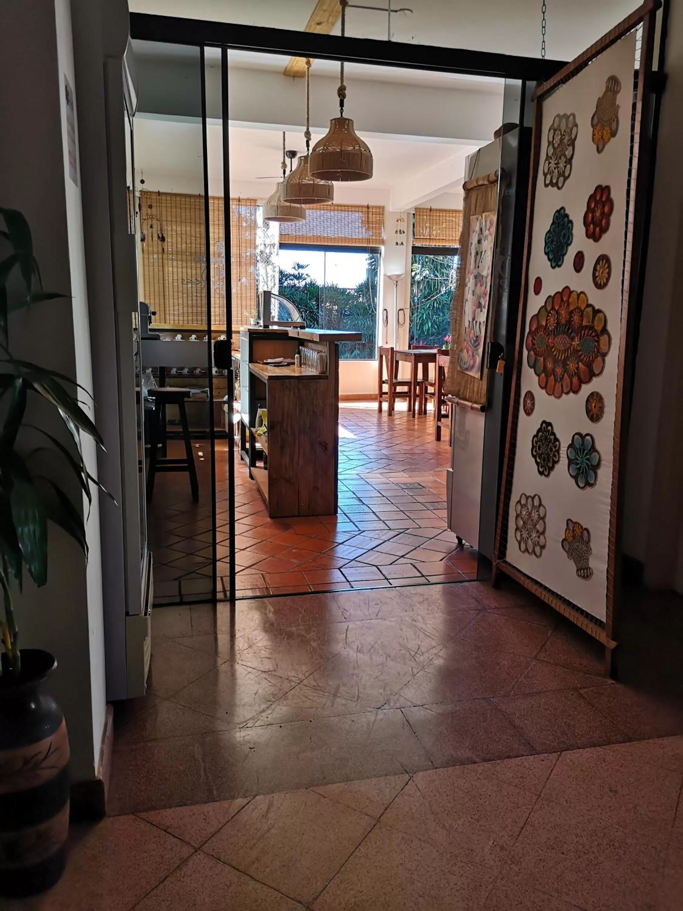 Dining area in Las Orquideas Parque Hotel