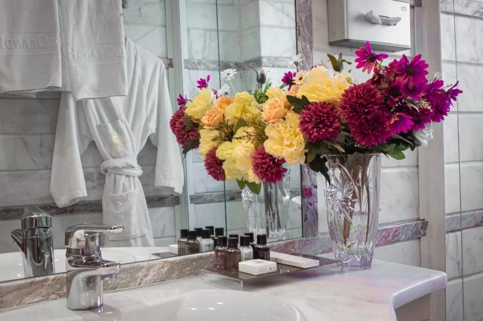 Bathroom in Tunis Grand Hotel