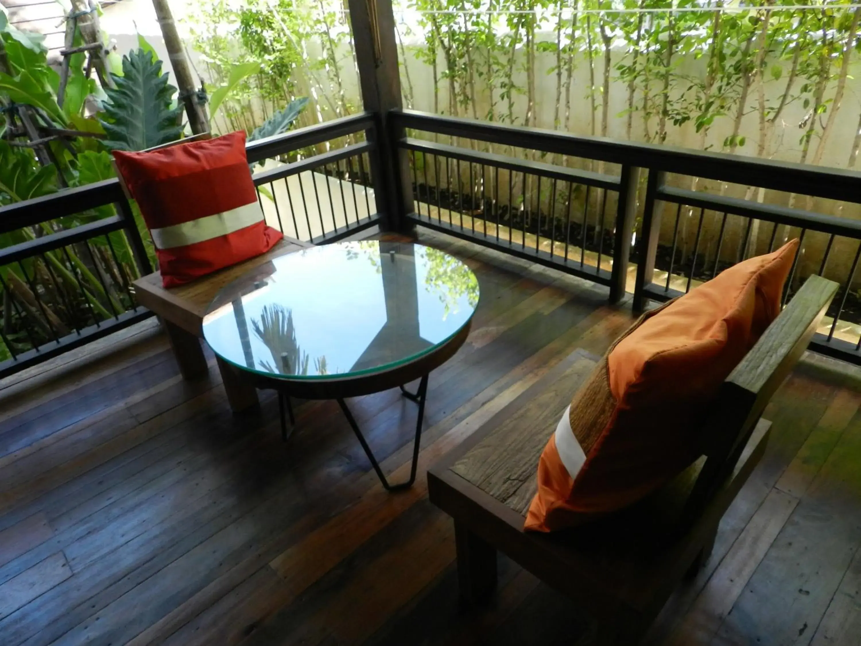 Balcony/Terrace in Baan Saen Fang Chiang Mai - SHA Plus