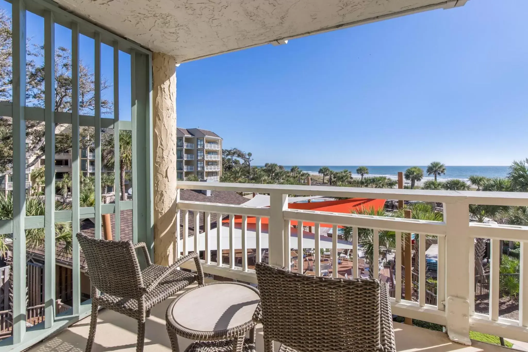 Balcony/Terrace in Omni Hilton Head Oceanfront Resort